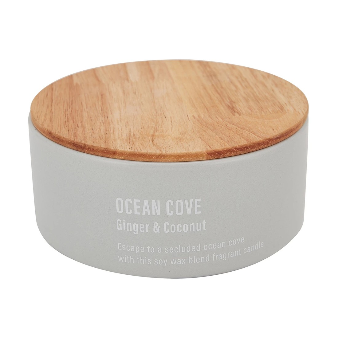 1 Ocean Cove Fragrant Candle - Large, 1 of 8