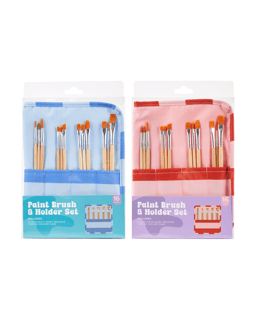 15 Piece Glitter Paint Brush Set