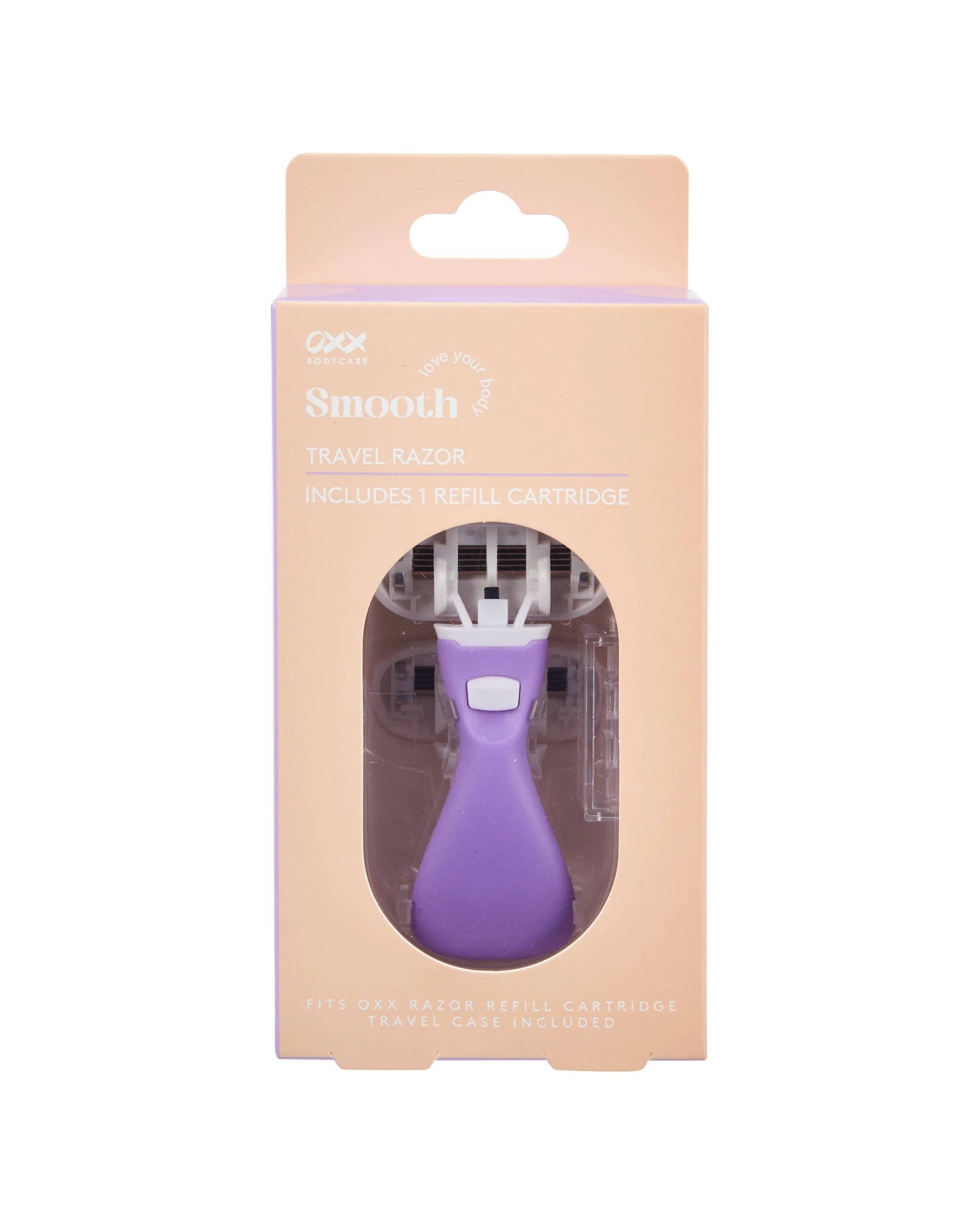 1 OXX Bodycare Smooth Travel Razor, 1 of 6