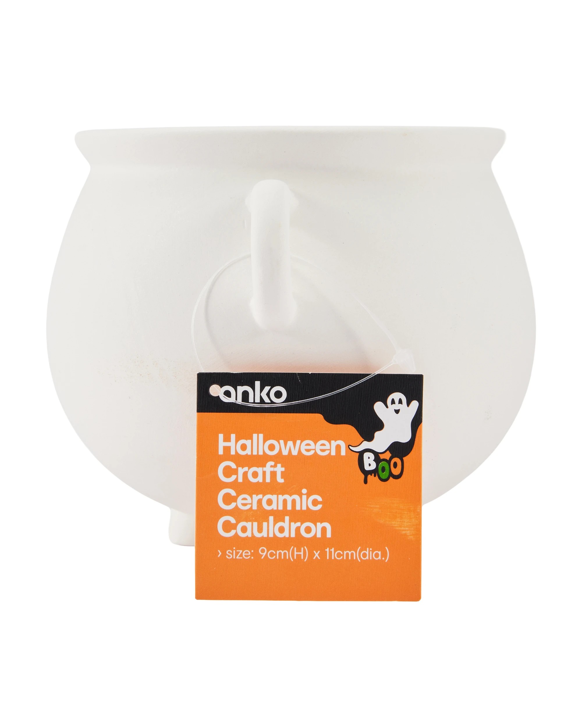 3 Halloween Craft Ceramic Cauldron, 3 of 3