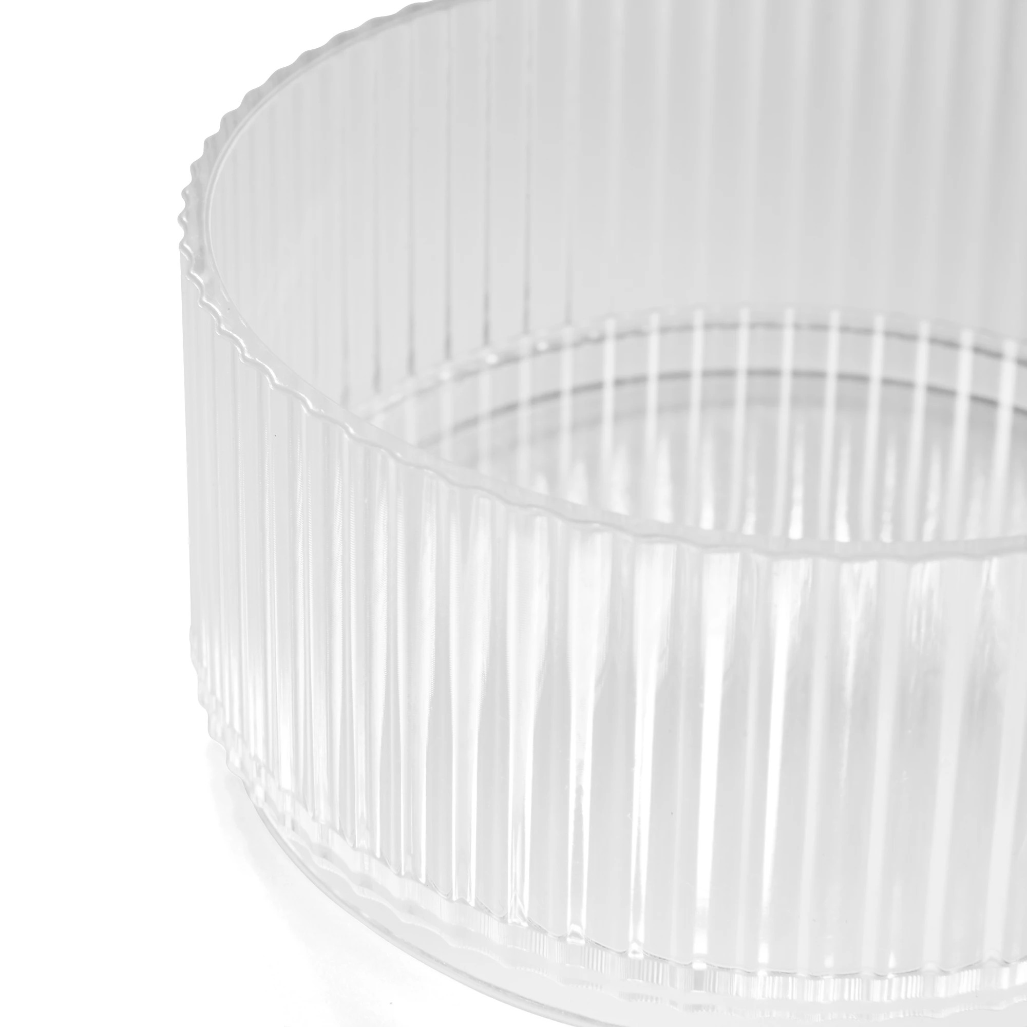 9 Set of 3 Clear Linear Round Organisers, 9 of 10