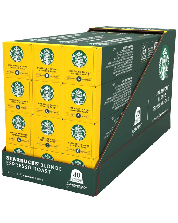 Starbucks Blonde Espresso Coffee Capsules 120 Pack
