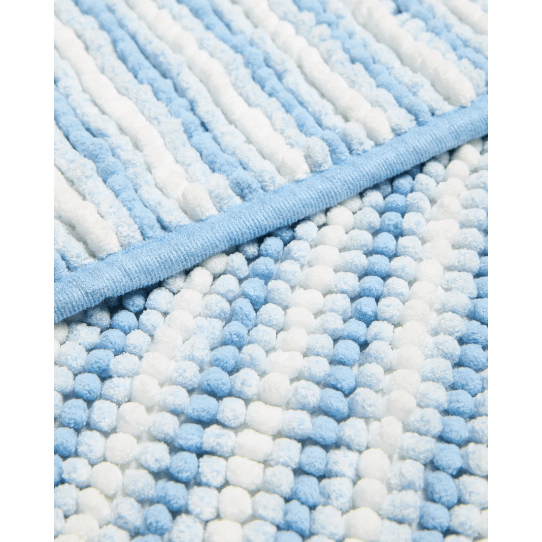 2 Target Bobble Stripe Bath Mat - Blue, 2 of 2