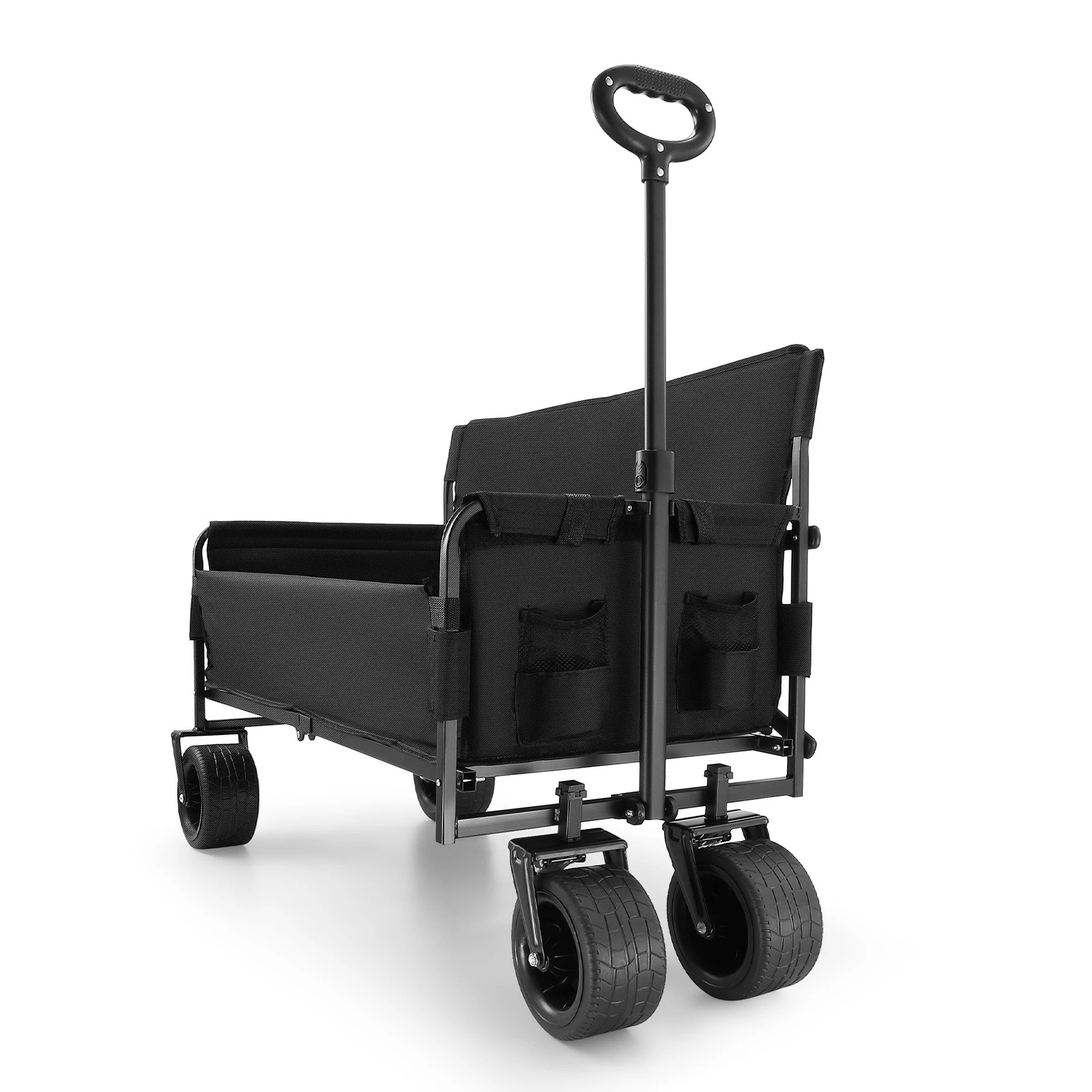 6 OGL Foldable Beach Trolley Wagon Cart Utility Trailer Garden, 6 of 8