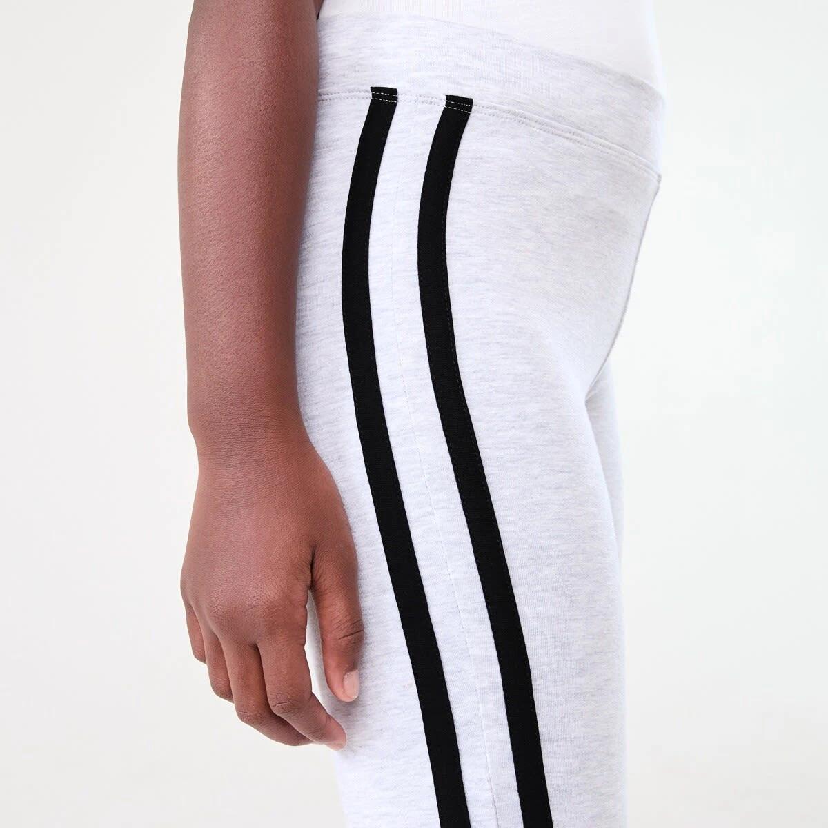 4 Side Stripe Flare Leggings WHITE MARLE, 4 of 6