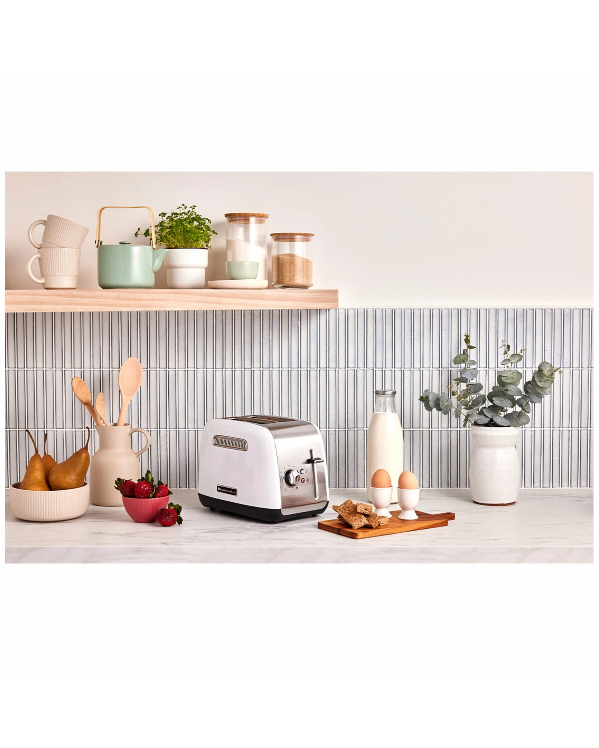 2 KitchenAid Classic Two Slice Toaster White, 2 of 2