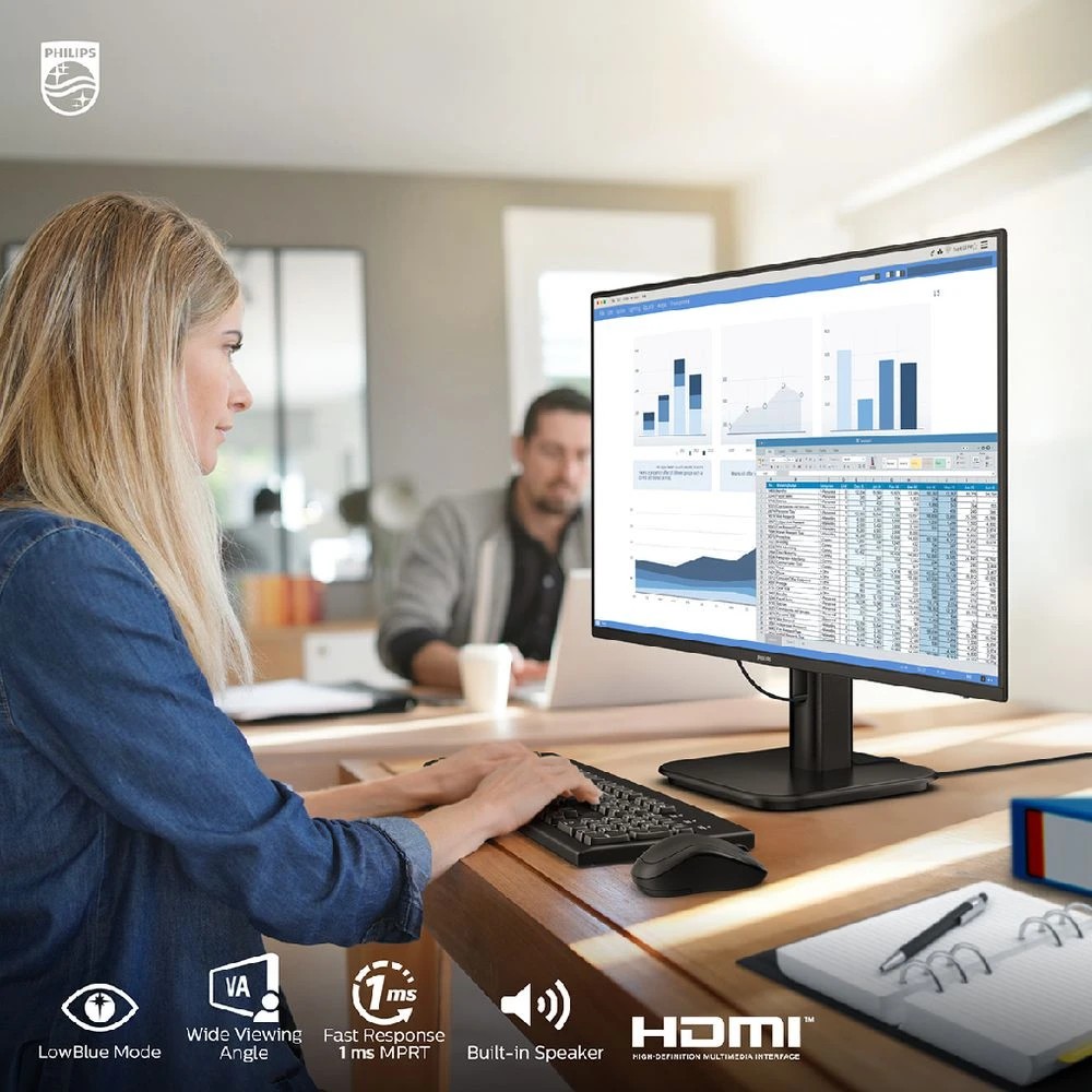 6 Philips 22" FHD 120Hz 1ms Monitor 22E1N1100LA, 6 of 6