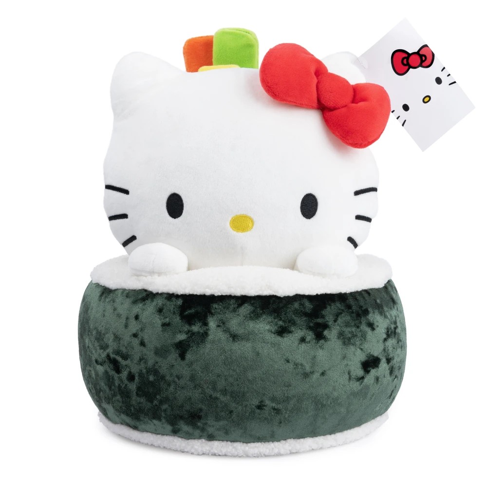 1 Hello Kitty & Friends - Hello Kitty Sushi Roll Soft Toy, 28cm, Plush, 1 year+, 1 of 5