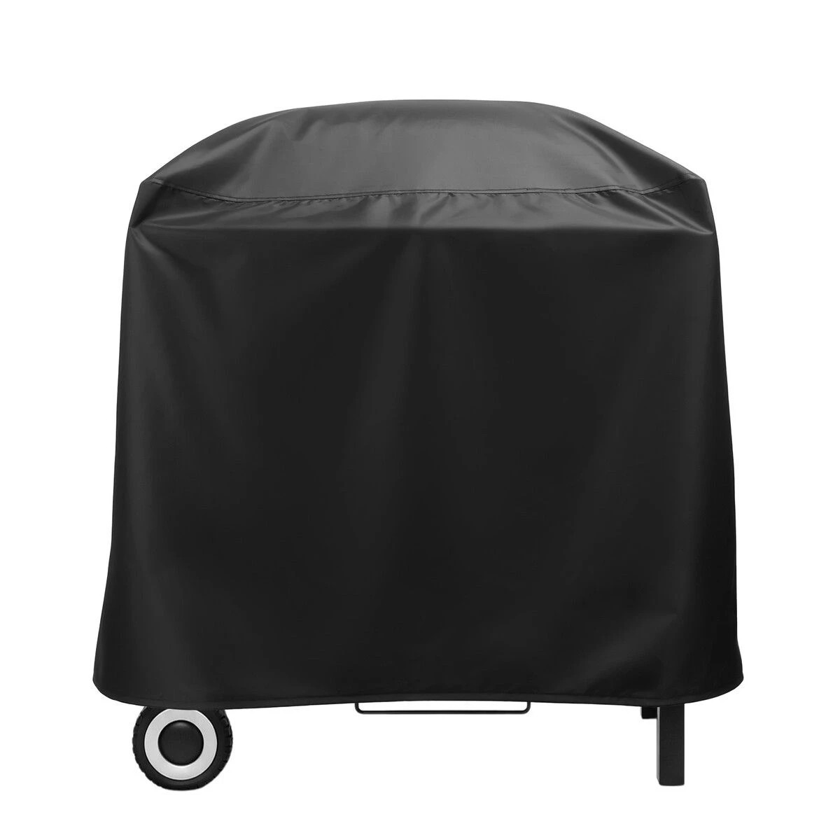 4 AUSWAY Grill Cover for Weber Q Series Grill on Cart - 7113 BBQ Cover for Q2000/Q200/Q1000/Q100 with Portable Stand, 4 of 4