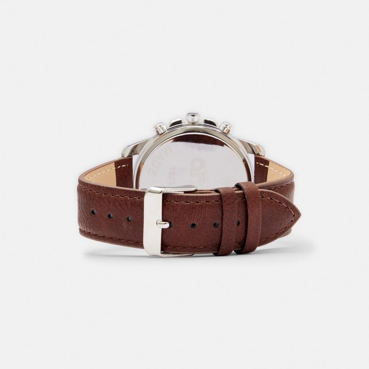 3 Classic Chrono Watch - Brown BROWN, 3 of 6