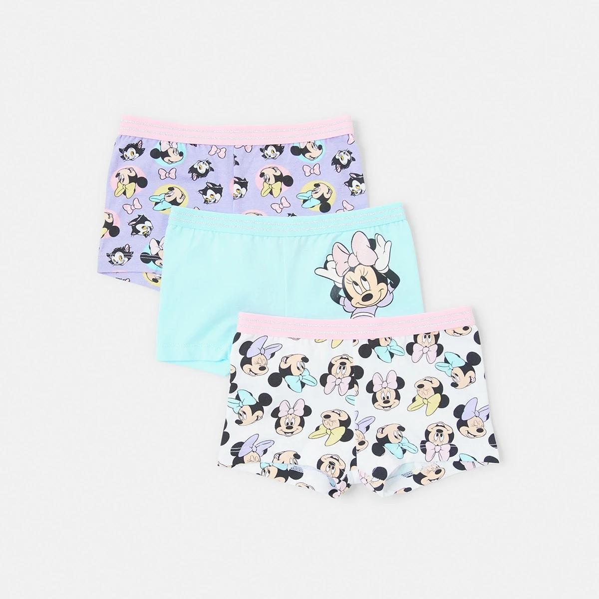 1 3 Pack Minnie Mouse License Shorties Minnie, 1 of 6