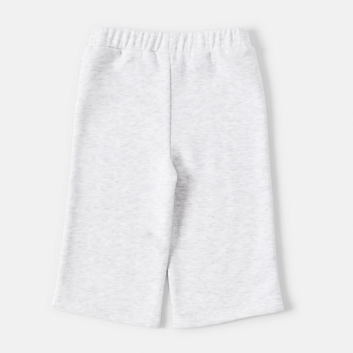 2 Wide Leg Trackpants Wht Marle, 2 of 3
