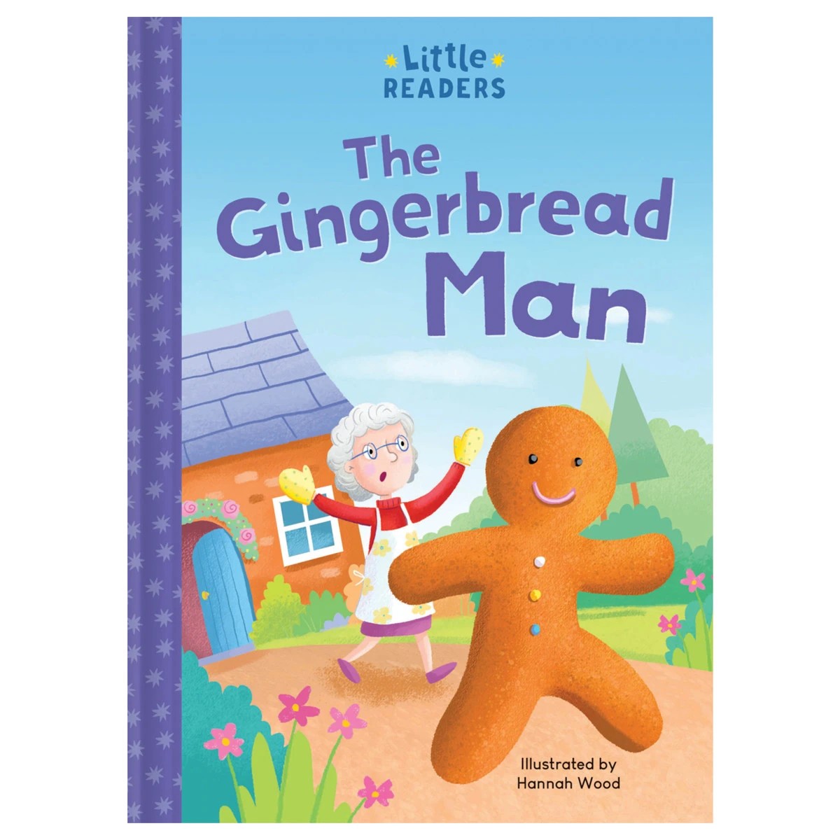 1 Little Readers: The Gingerbread Man by Hannah Wood - Book, 1 of 2