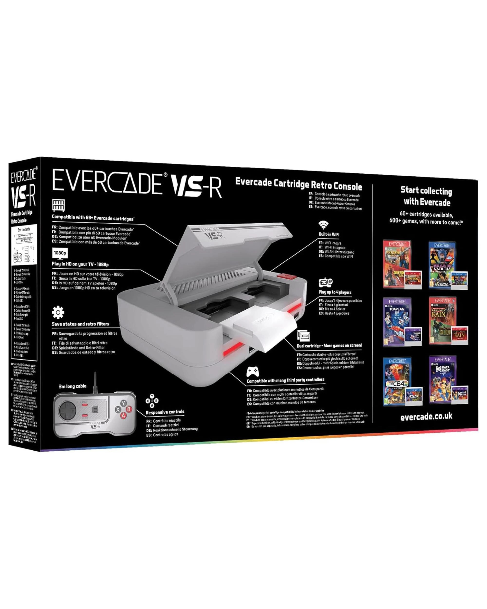 7 Evercade VS-R Solo Console - White, 7 of 8