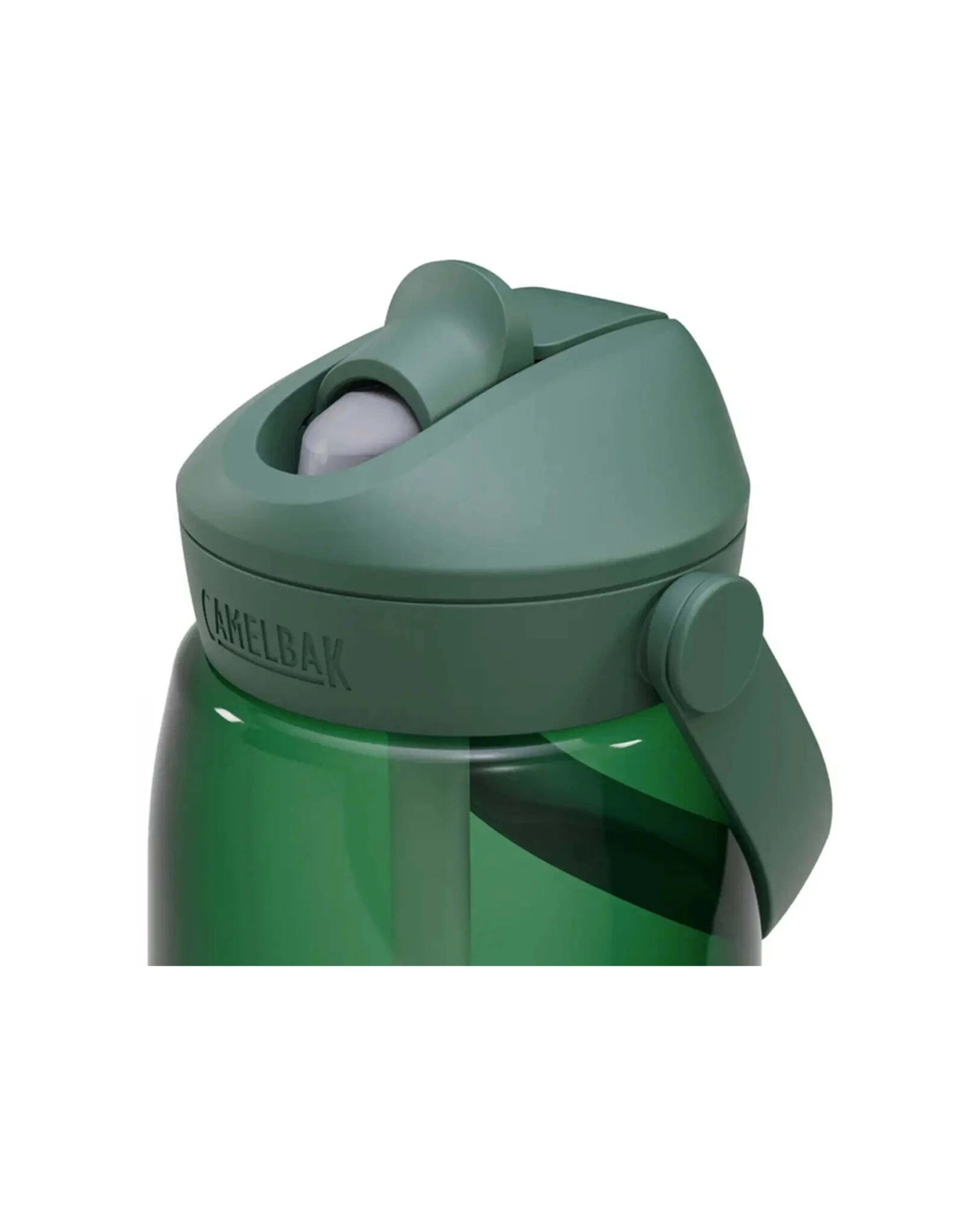 2 Camelbak Thrive Flip Straw Drink Bottle Lightweight Durable Leakproof 1L Forest - Green, 2 of 4