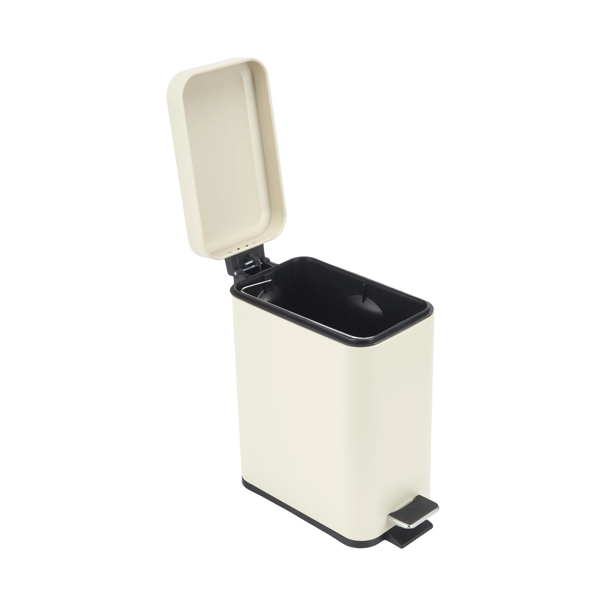 3 5L Slim Line Bin - Sand, 3 of 7