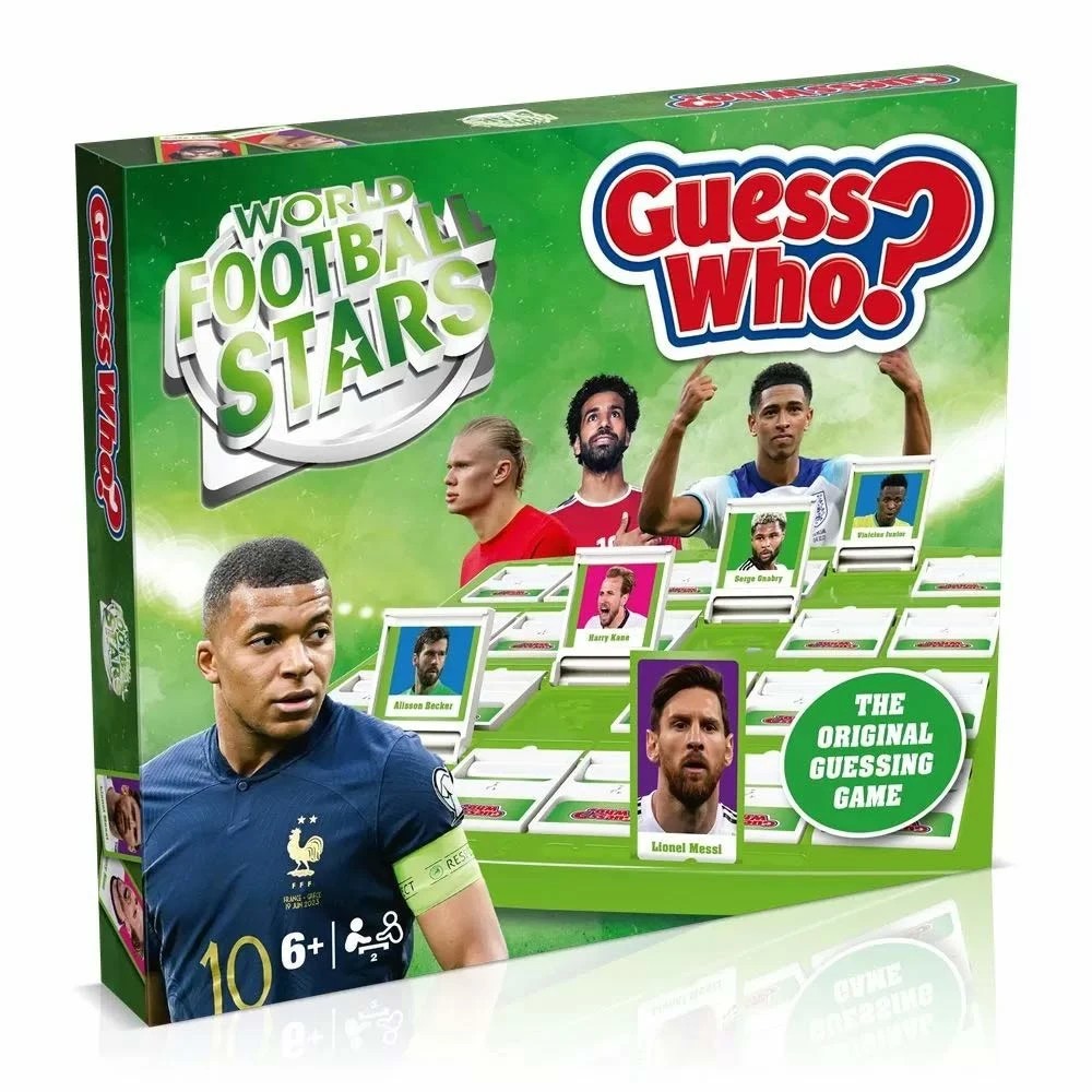 1 Guess Who - World Football Stars Board Game, 1 of 1