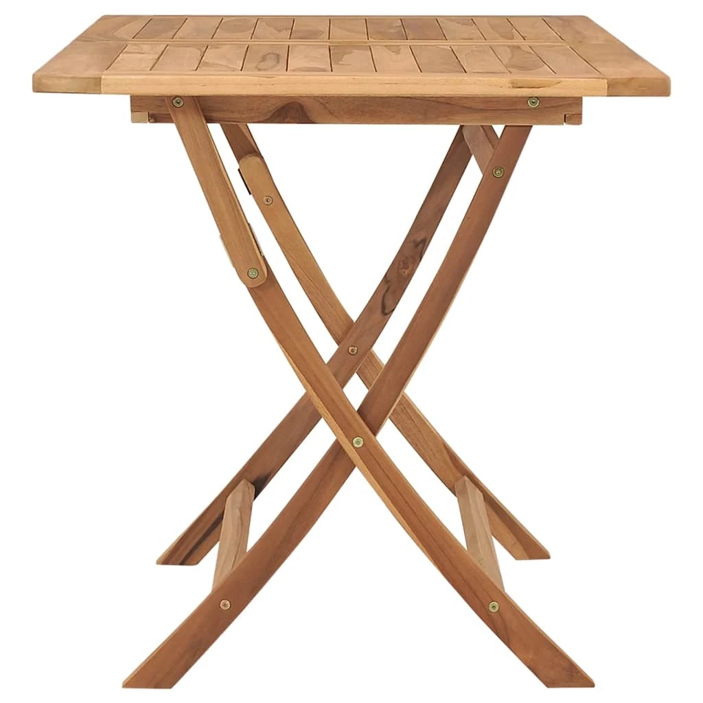 3 vidaXL Outdoor table Foldable - Brown, 3 of 7