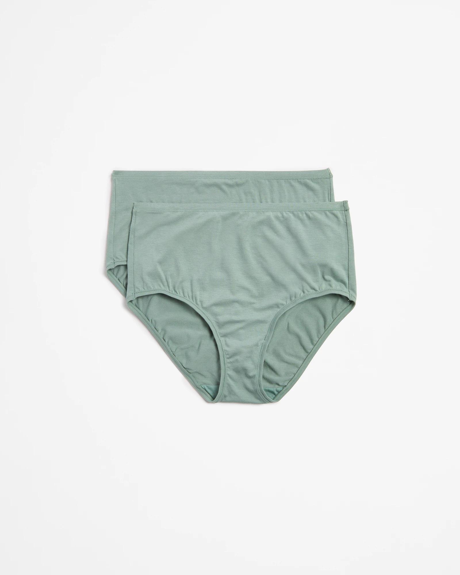 1 Target 2 Pack Bamboo Full Briefs CHINOIS GREEN, 1 of 4