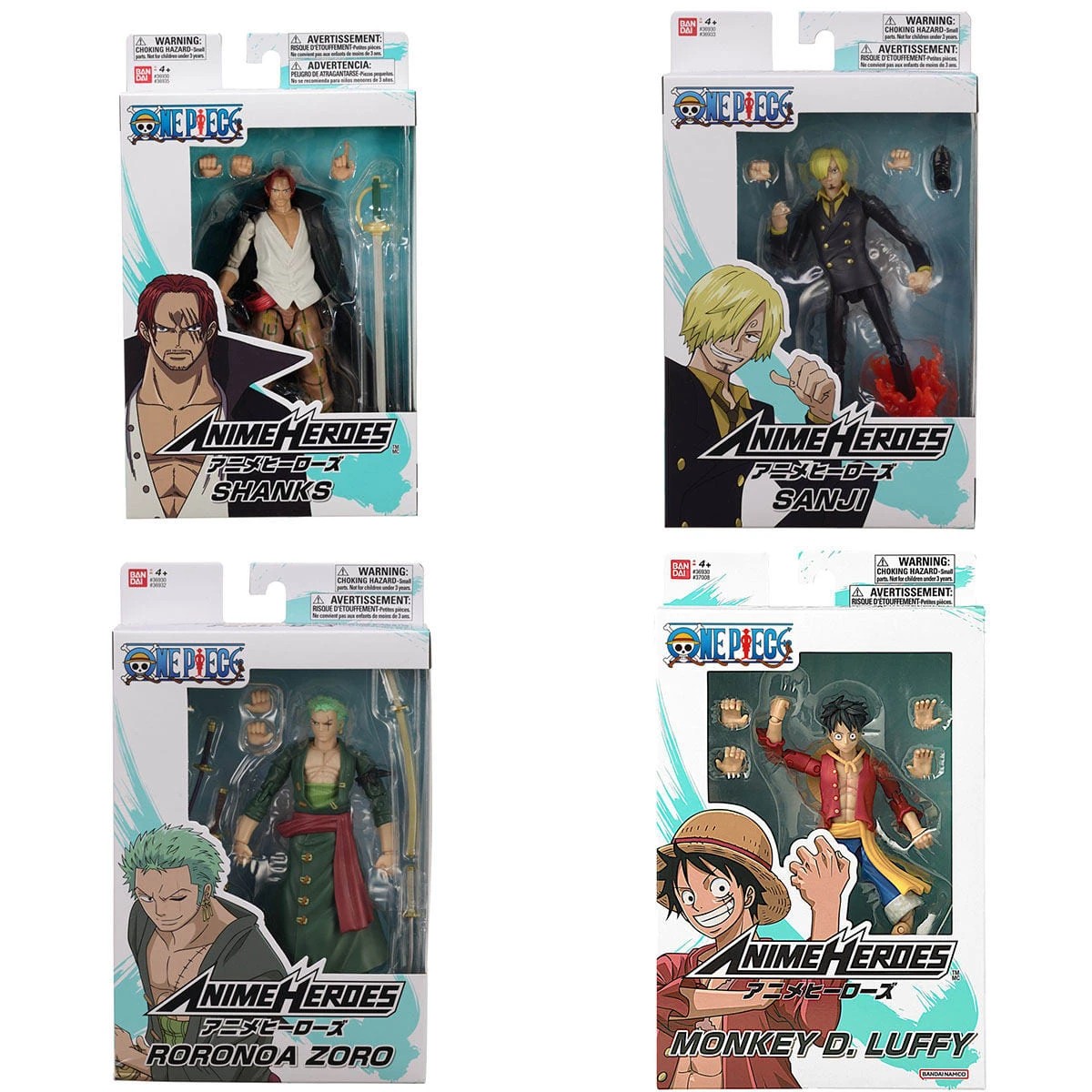 1 Anime Heroes One Piece Figurine - Assorted, 1 of 6