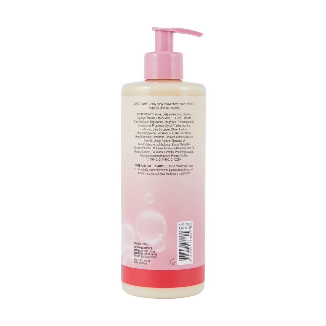 3 OXX Fragrance The OG Body Lotion 500ml - Red Berry Scented, 3 of 3