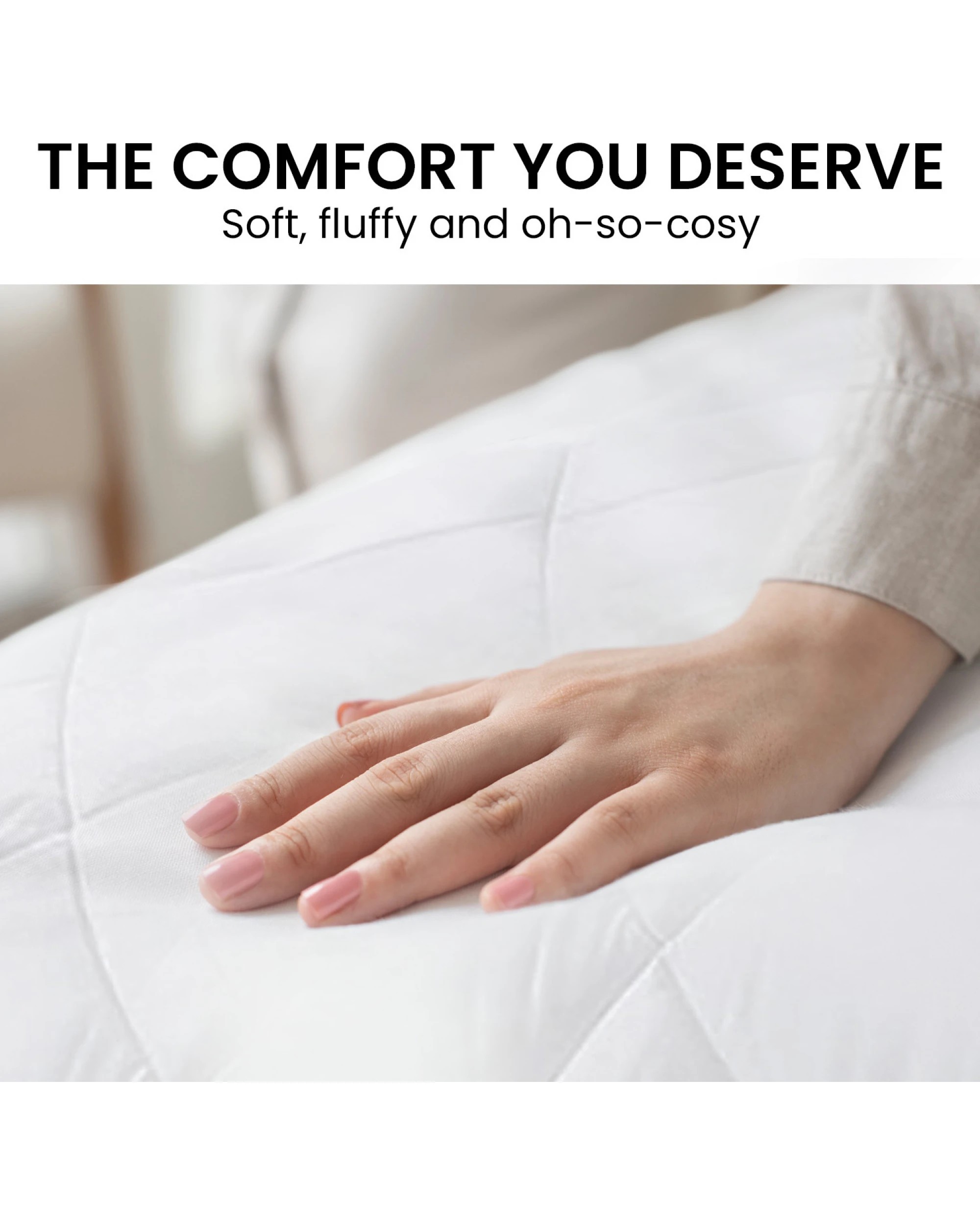 8 Laura Hill 700gsm Microfibre Bamboo Quilt Comforter Doona
 - King Bed, 8 of 10