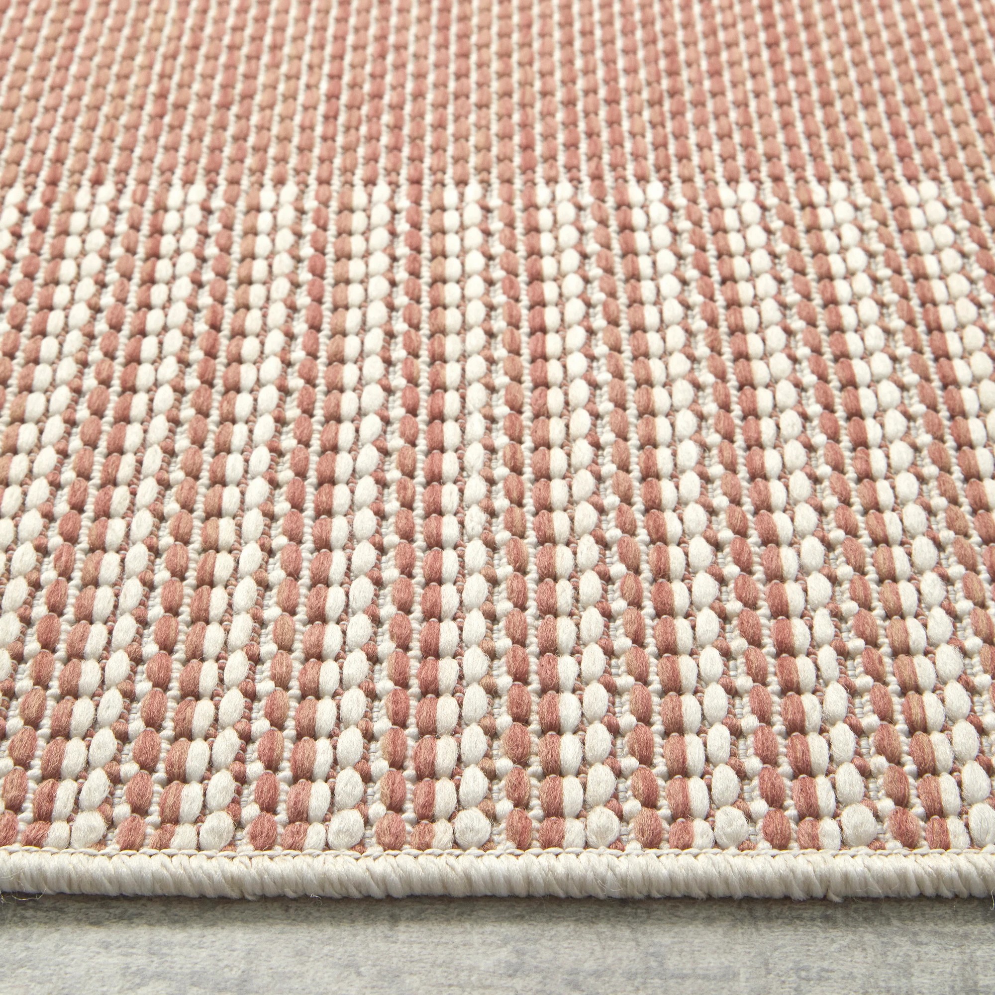 3 Common Ground Rugs Palmline Nero 400x80cm Runner - Large Pet Friendly Outdoor Rug - Red, 3 of 8