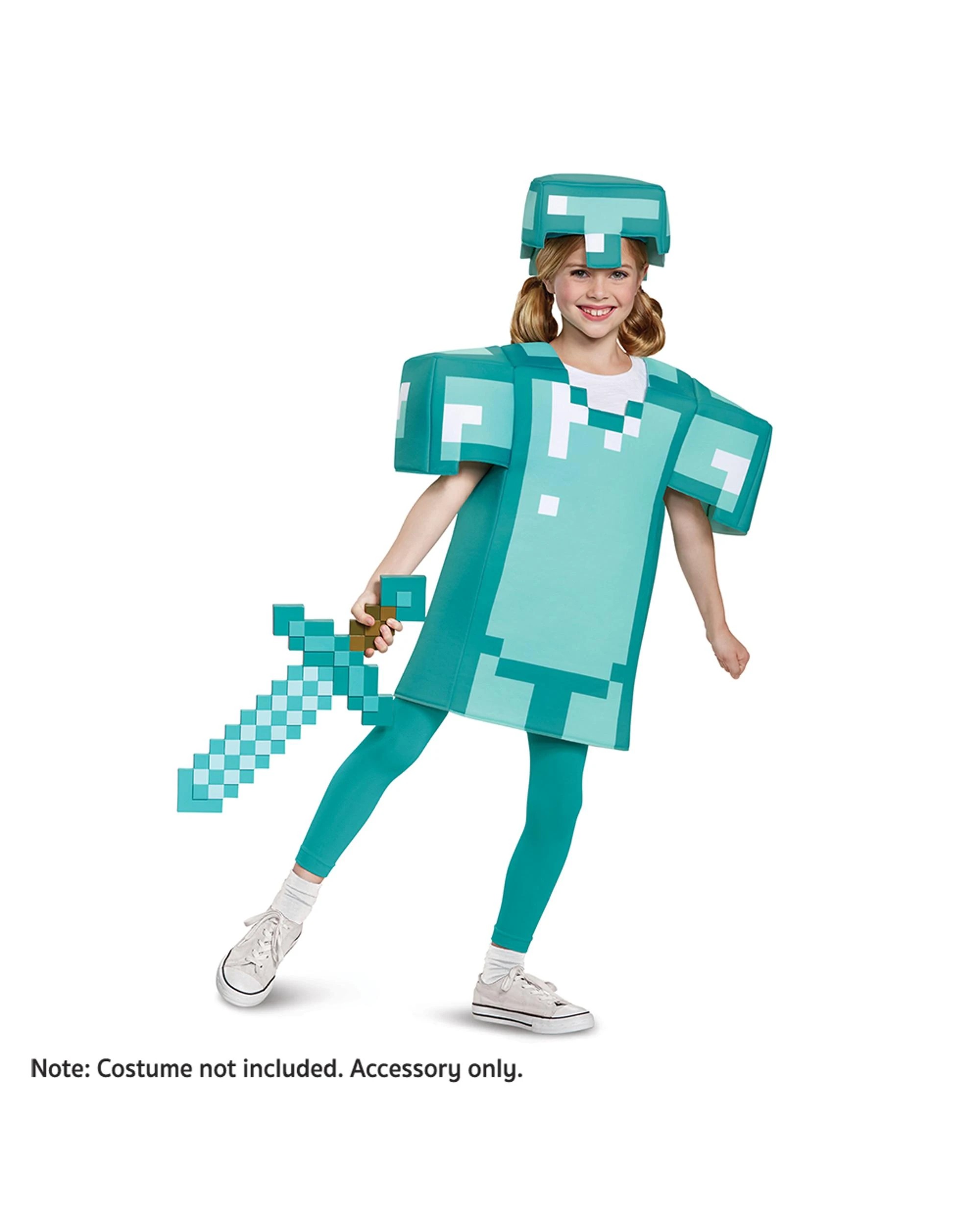 2 Minecraft Sword Fancy Dress Costume Prop, 2 of 2