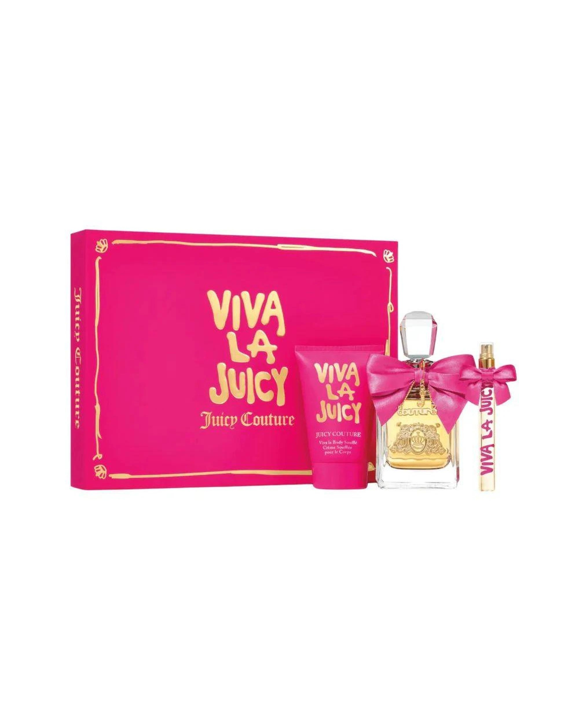 1 Juicy Couture Viva La Juicy 3 Piece 100ml Eau De Parfum, 1 of 1