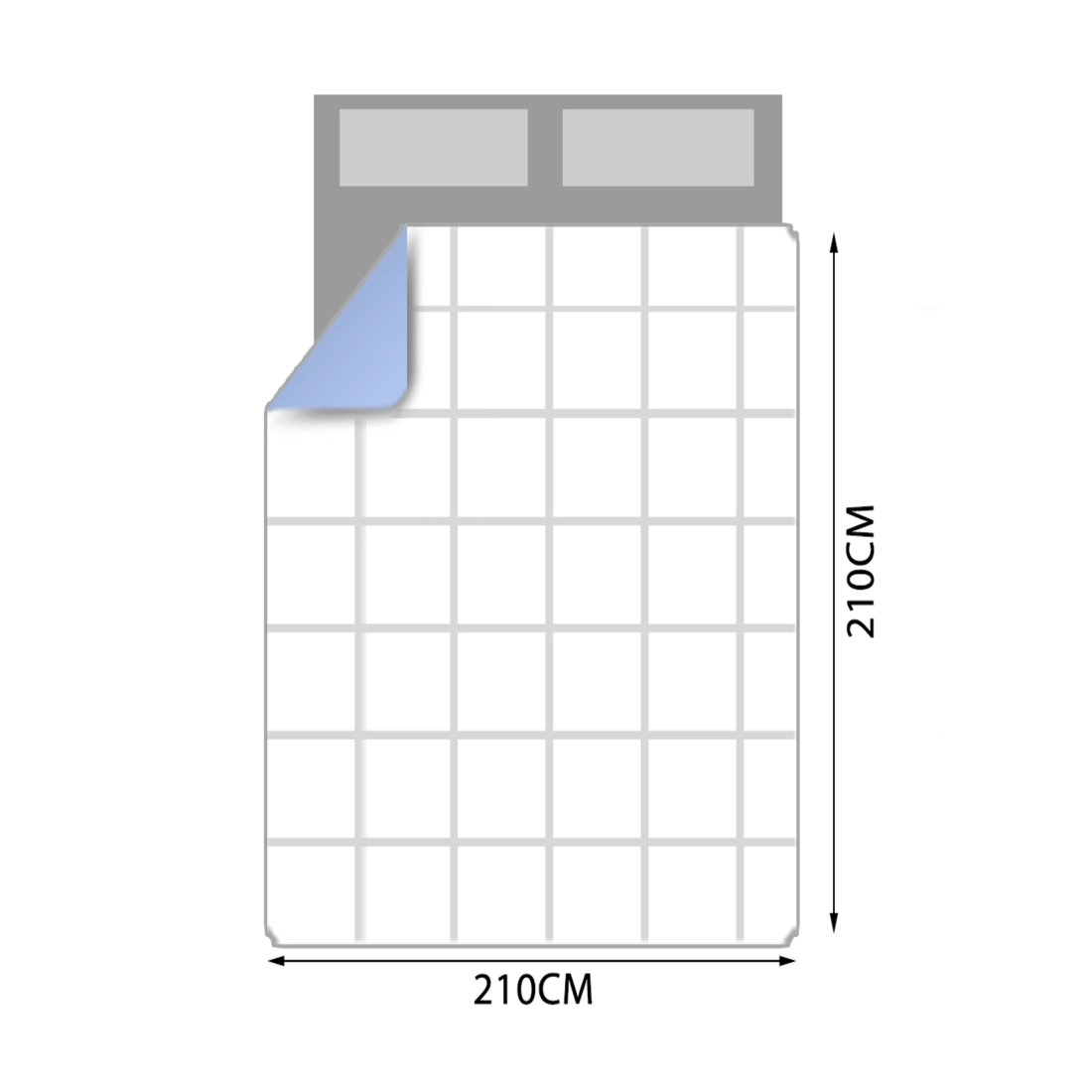 5 Dreamz 400 Gsm All Season Bamboo Quilt - Queen Bed, 5 of 6