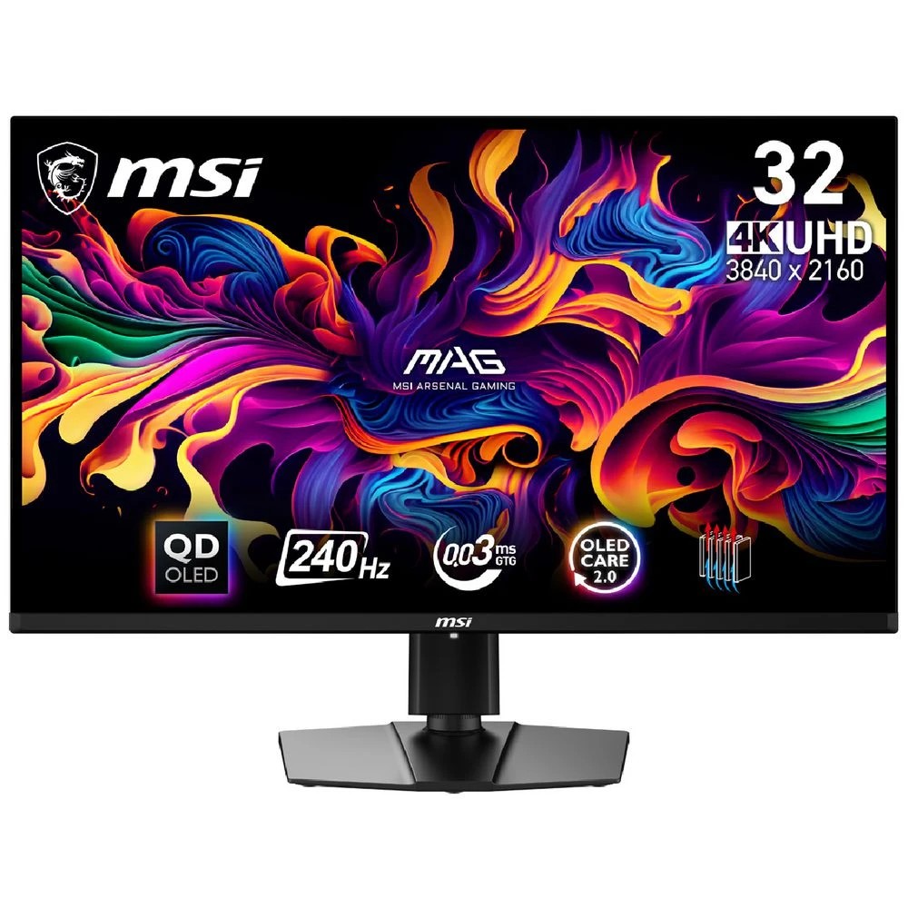 1 MSI MAG 32" 4K 240Hz 0.03ms OLED Gaming Monitor 321UPX, 1 of 6