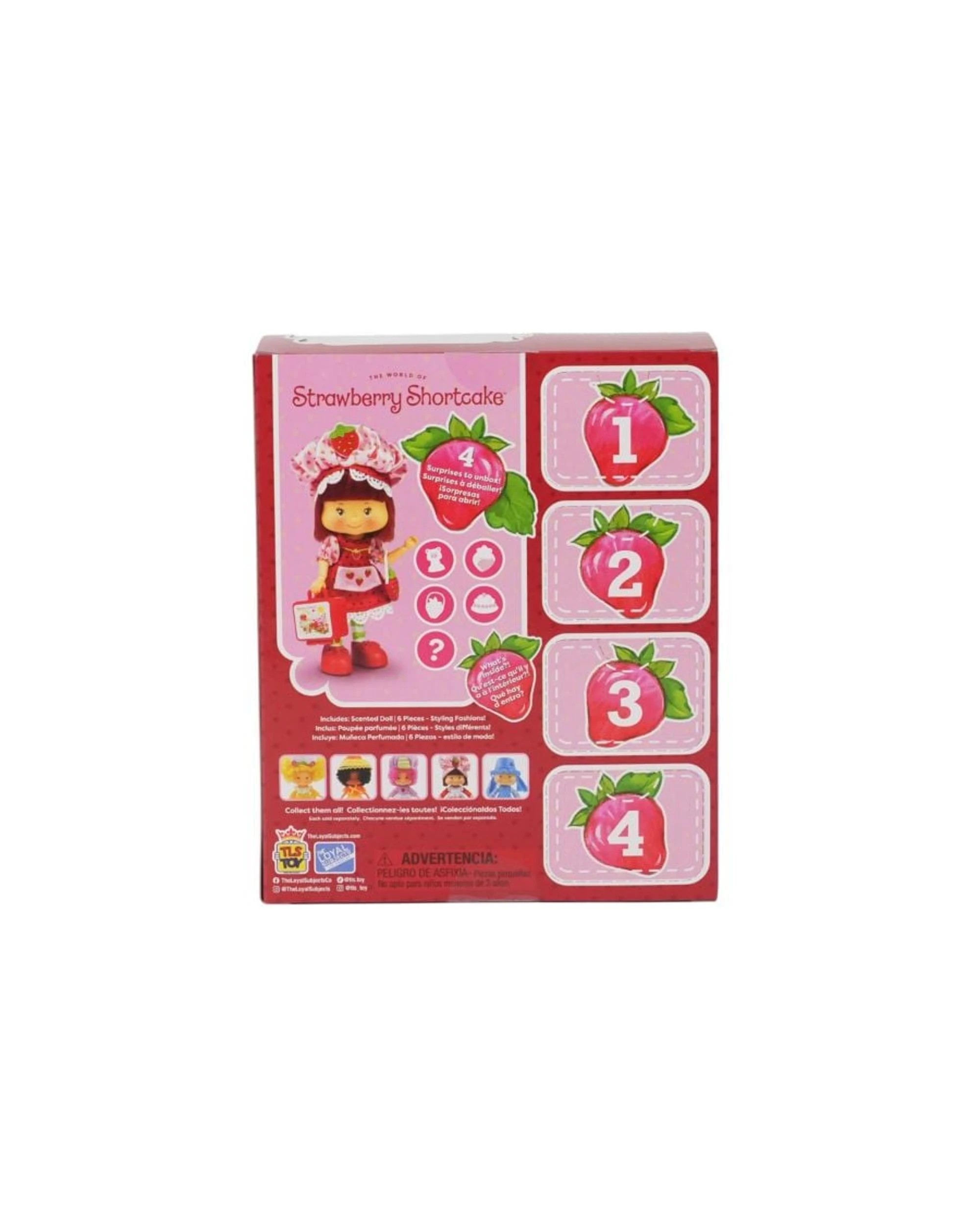 8 Strawberry Shortcake Party Pleaser Strawberry Shortcake 5.5 inch Fashion Doll, 8 of 8