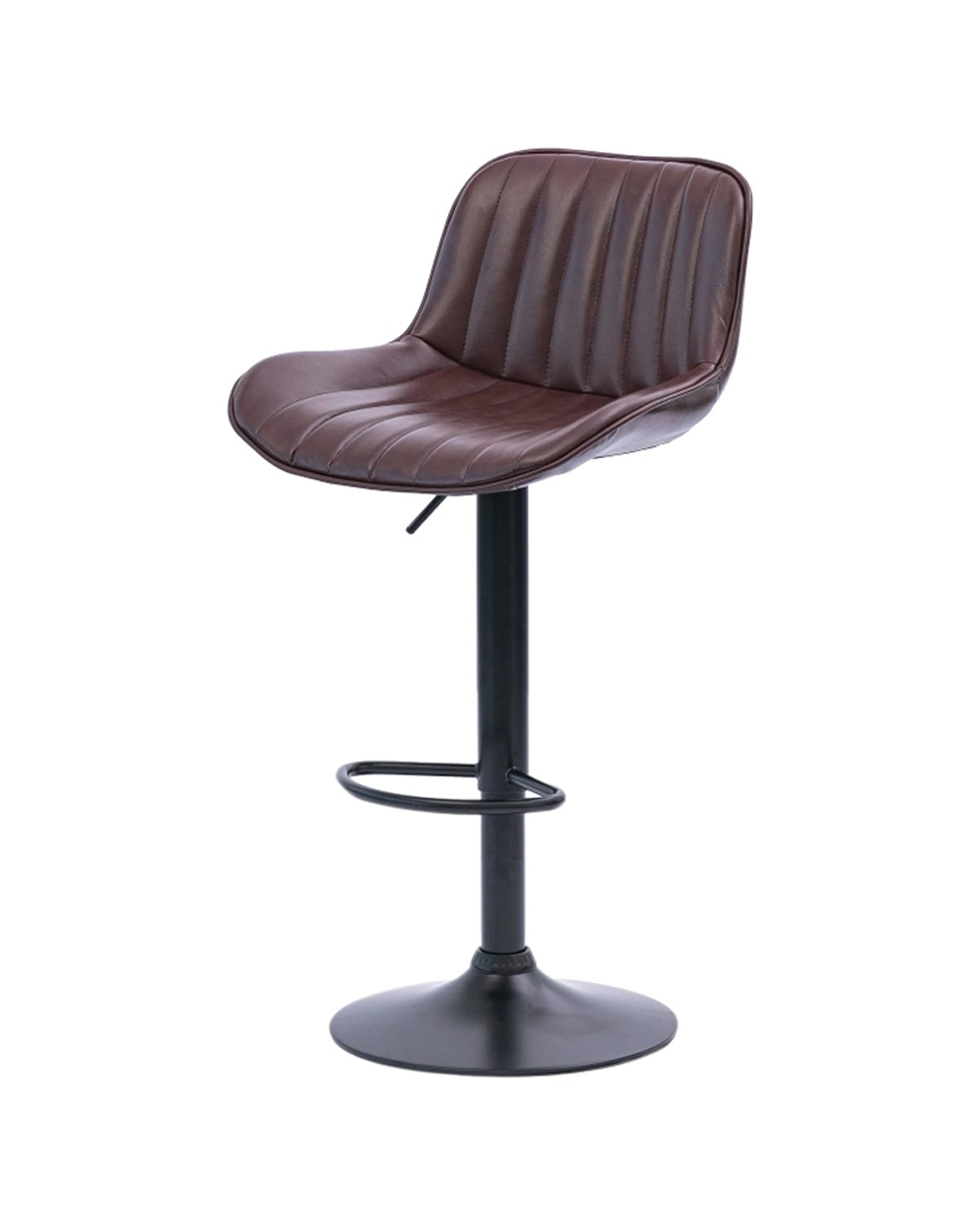 1 Urban Style 2pc Frank Bar Stool Set Gas Lift Chair Metal Contemporary - Multi, 1 of 4