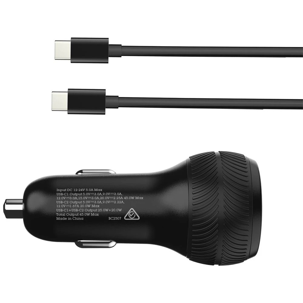 3 J.Burrows Dual USB-C Car Charger 40 W, 3 of 5