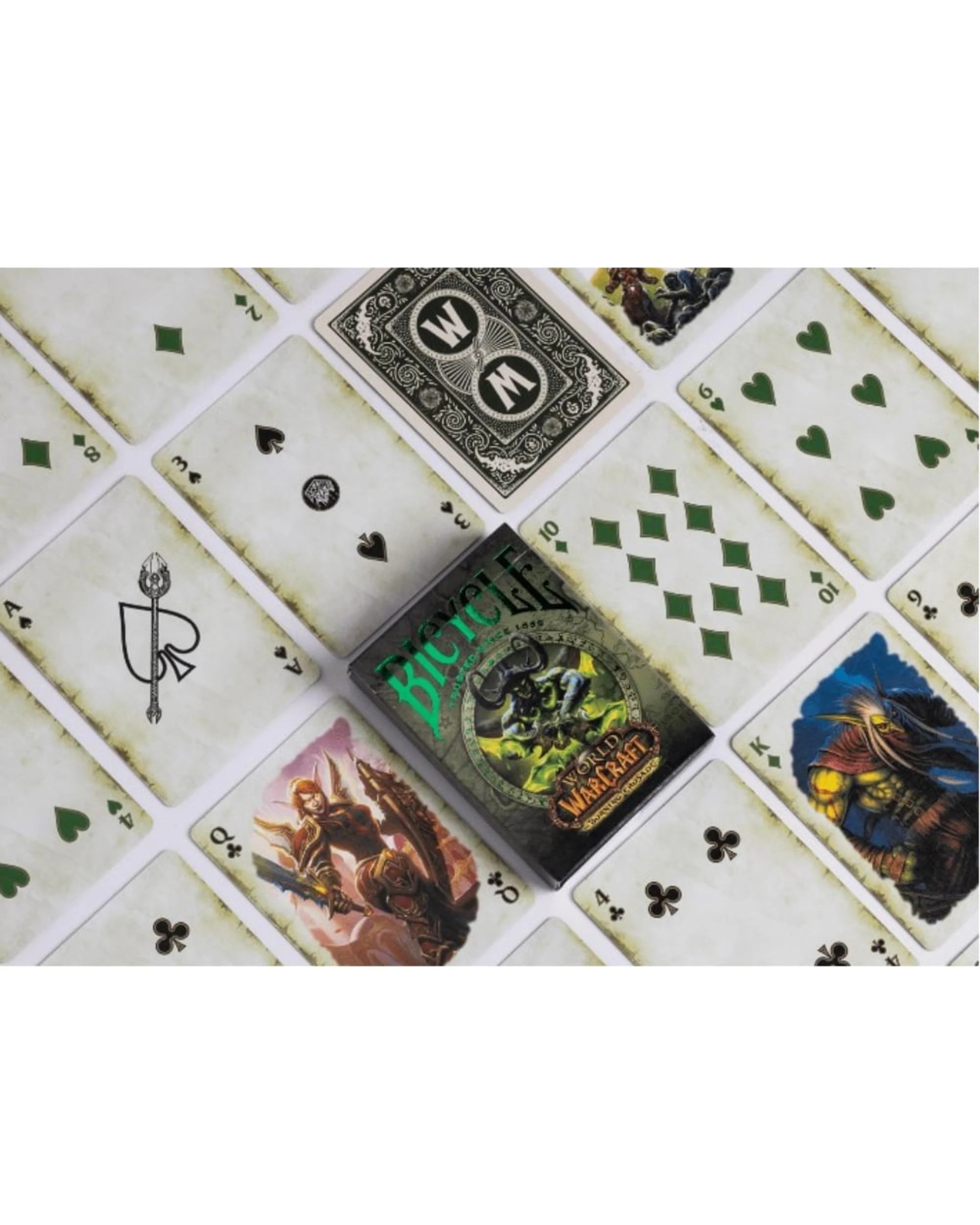 3 Bicycle World Of Warcraft Burning Crusade Playing Cards, 3 of 3