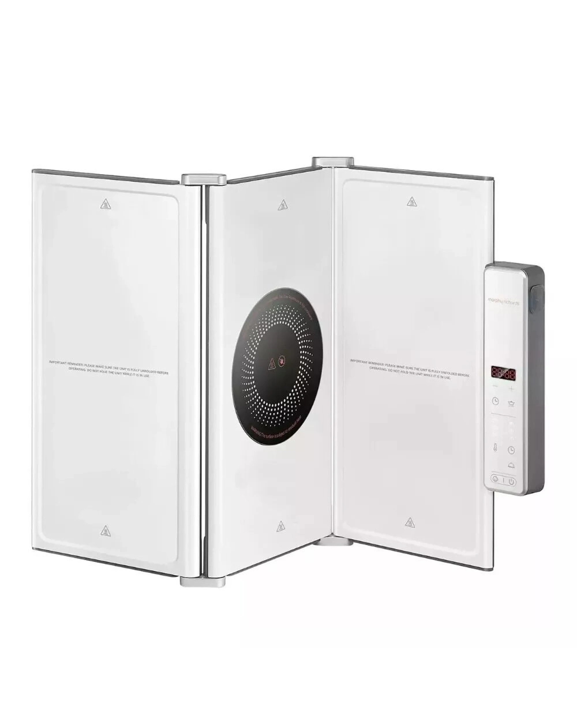 8 Morphy Richards Electric Foldable Food Warmer with Hot Plate, 8 of 8