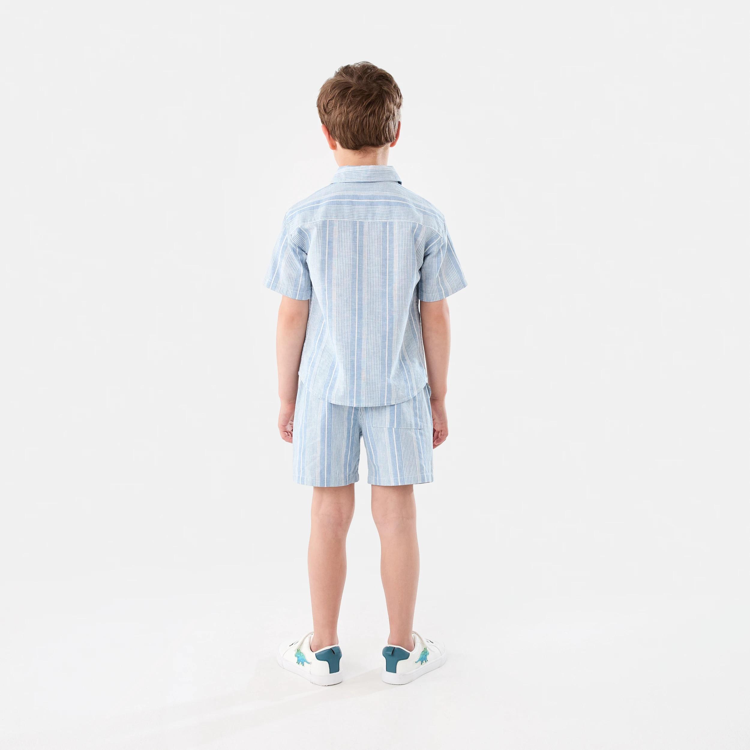 6 Linen Blend Shirt BOYS CC STRIPE, 6 of 6