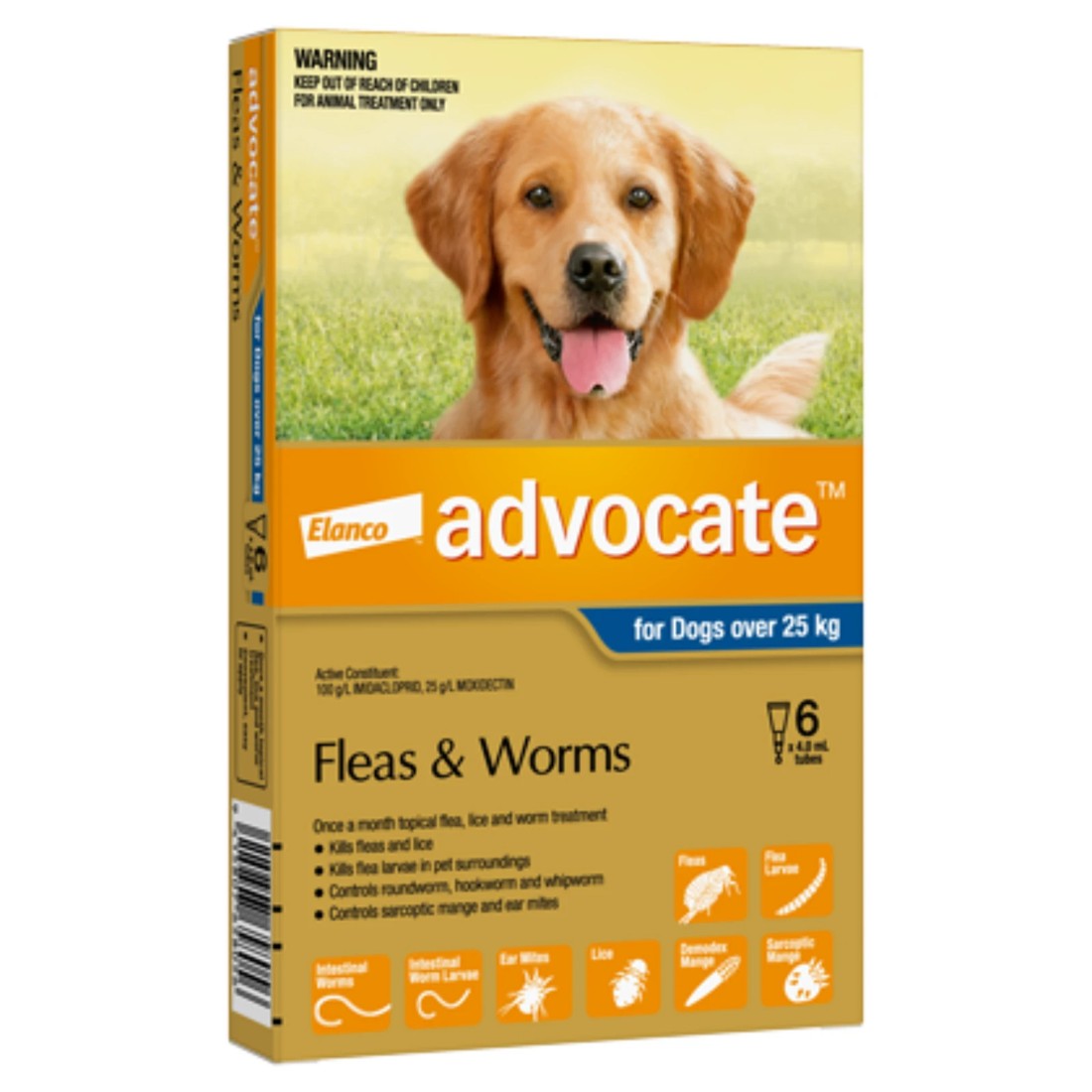 1 Advocate For Dogs Xlarge Over 25kg - 6 Pack, 1 of 2