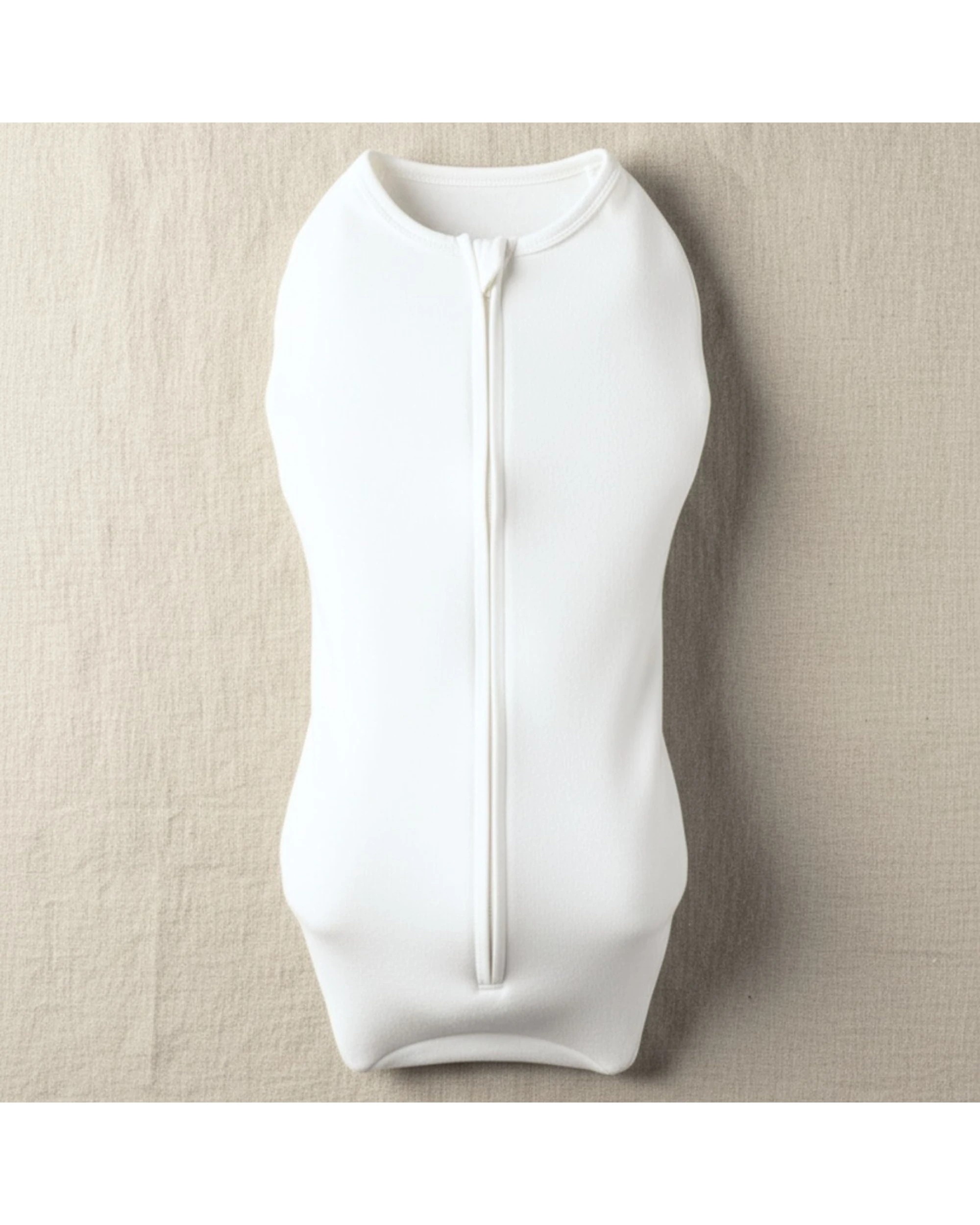 3 Babystudio Swaddle Pouch Organic Cotton Small (0-3 Months) - Bright White, 3 of 6