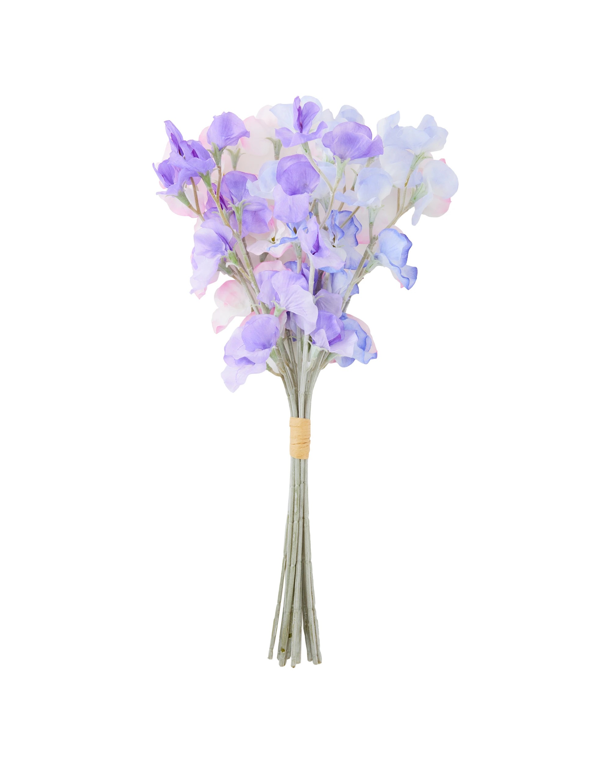 1 Artificial Sweet Pea Pastel Bunch, 1 of 4