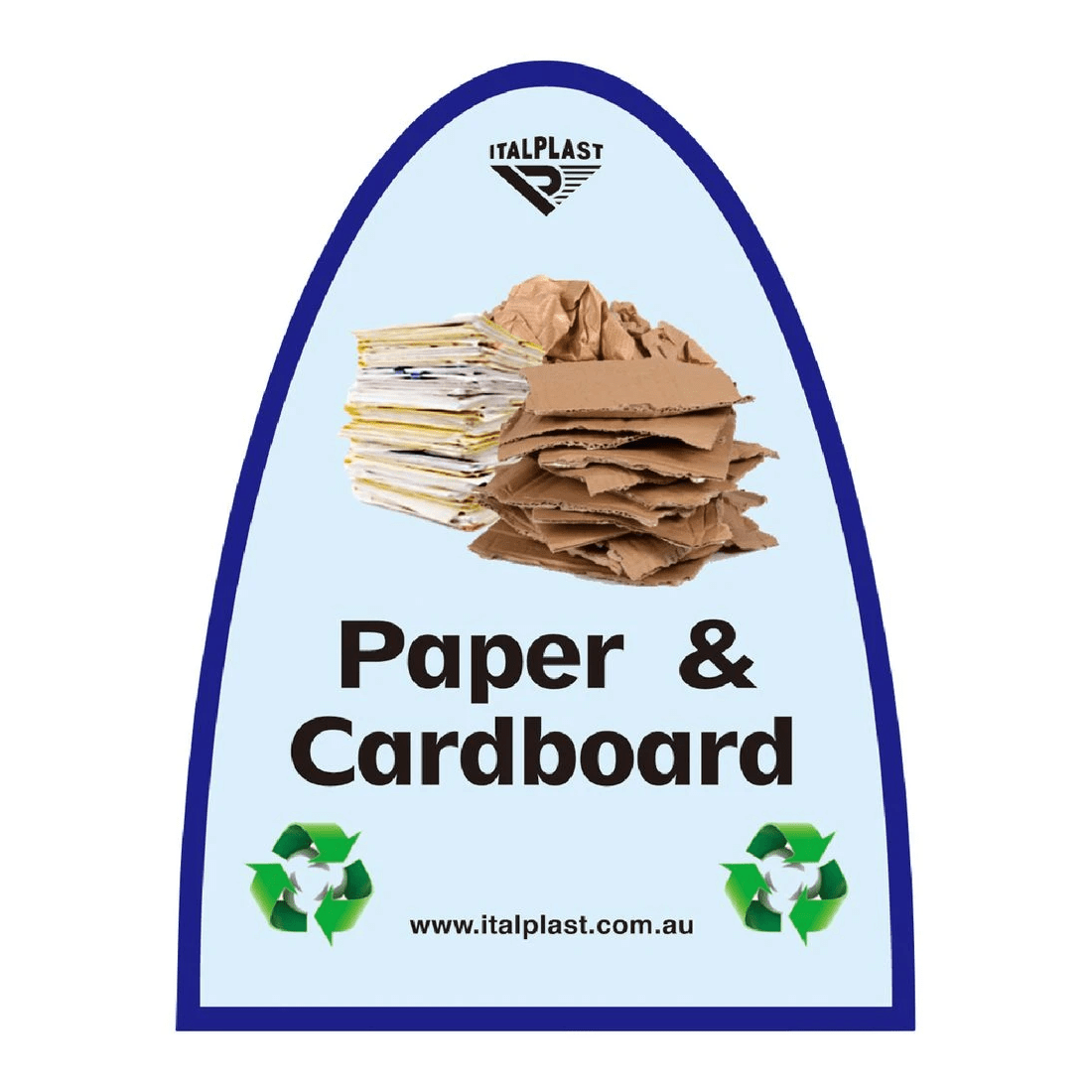 2 Italplast 32L Separation System Bin Paper Black, 2 of 2