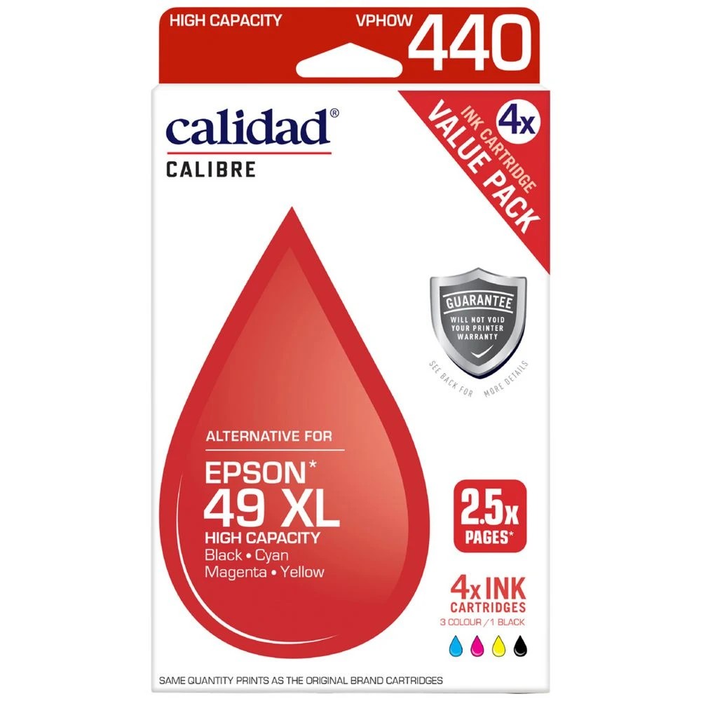 1 Calidad Epson 49XL Value 4 Pack, 1 of 7