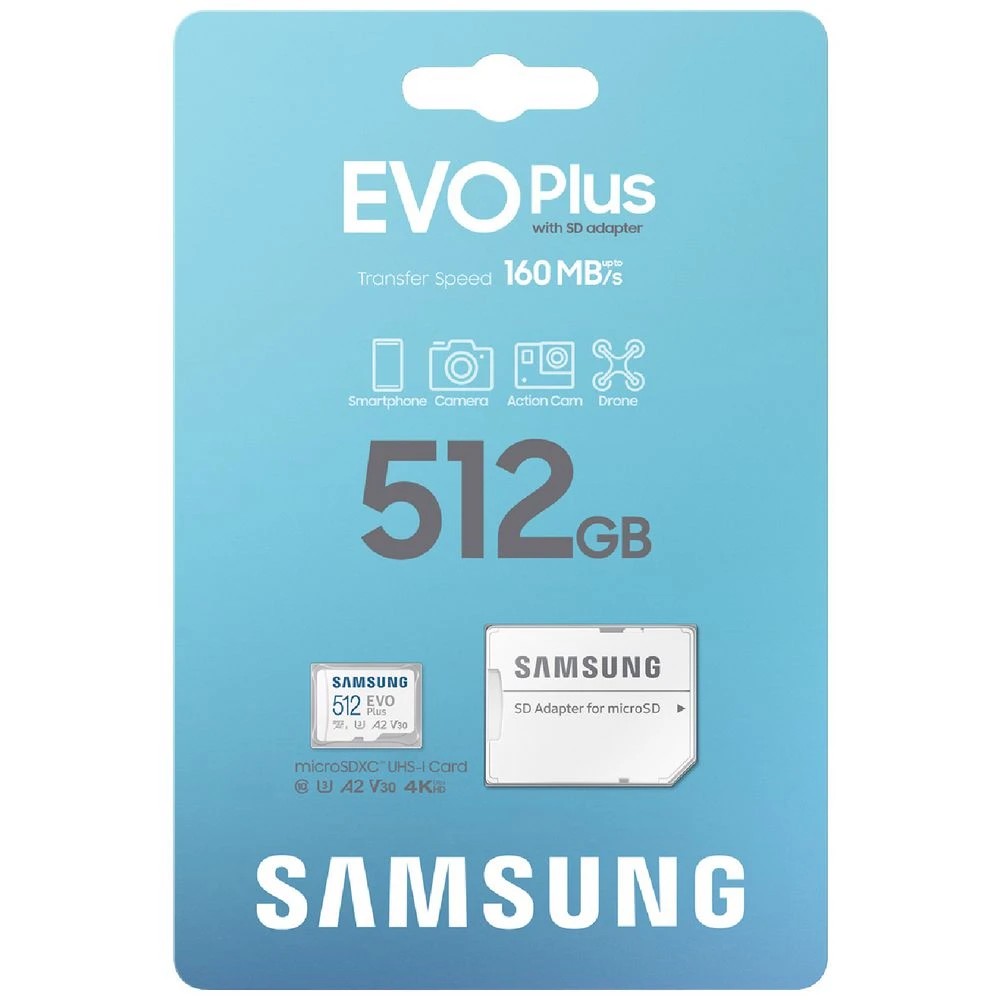 3 Samsung 512GB EVO Plus 2 microSD Card, 3 of 3