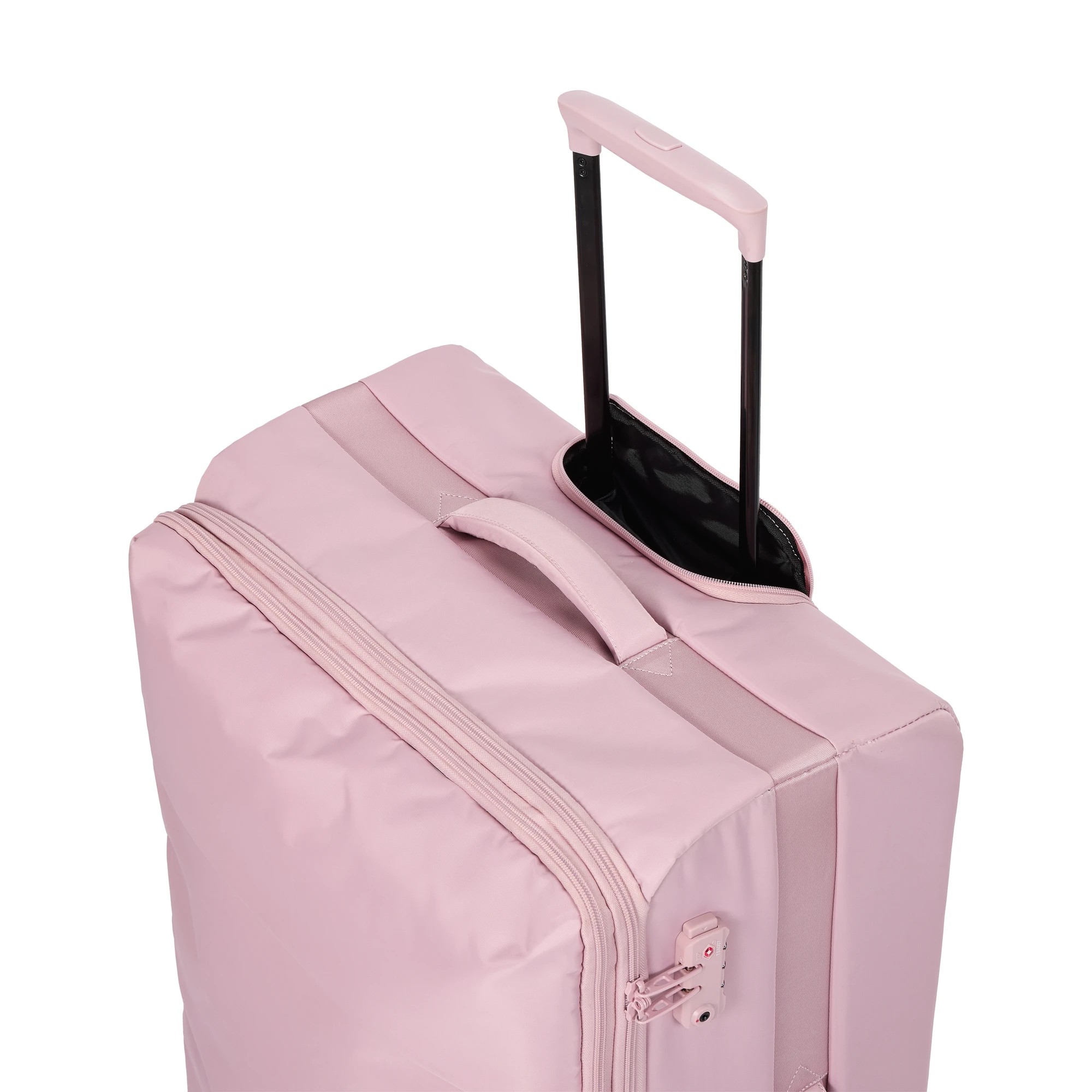7 70cm 8 Wheels Lightweight Soft Case - Blush, 7 of 8