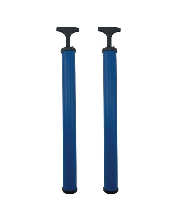 Regent 2PK Double Action Air Pump Ball Bicycle Tire Inflator Lightweight - Multi