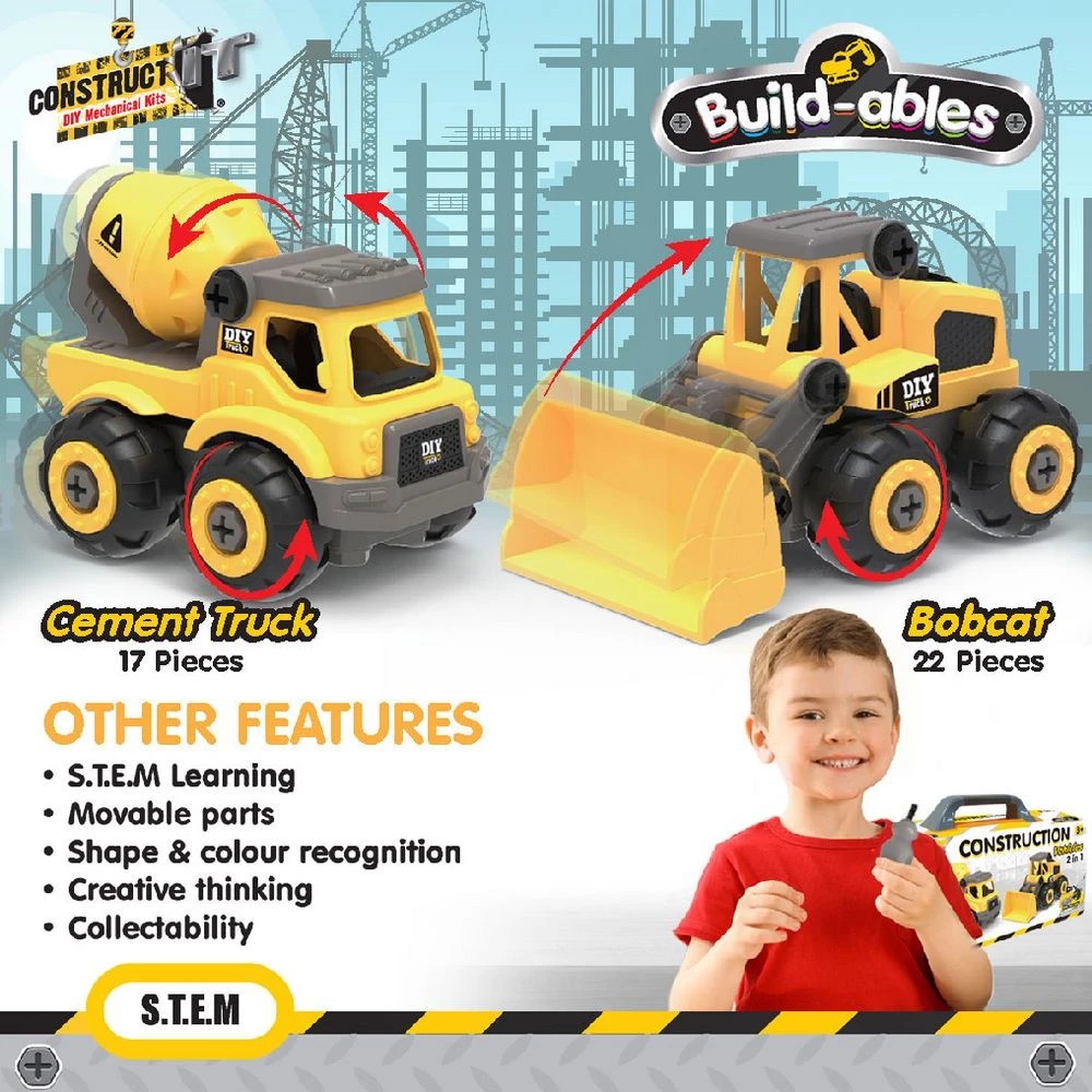 4 Construct It Build-ables 2-in-1 Construction Set, 4 of 6