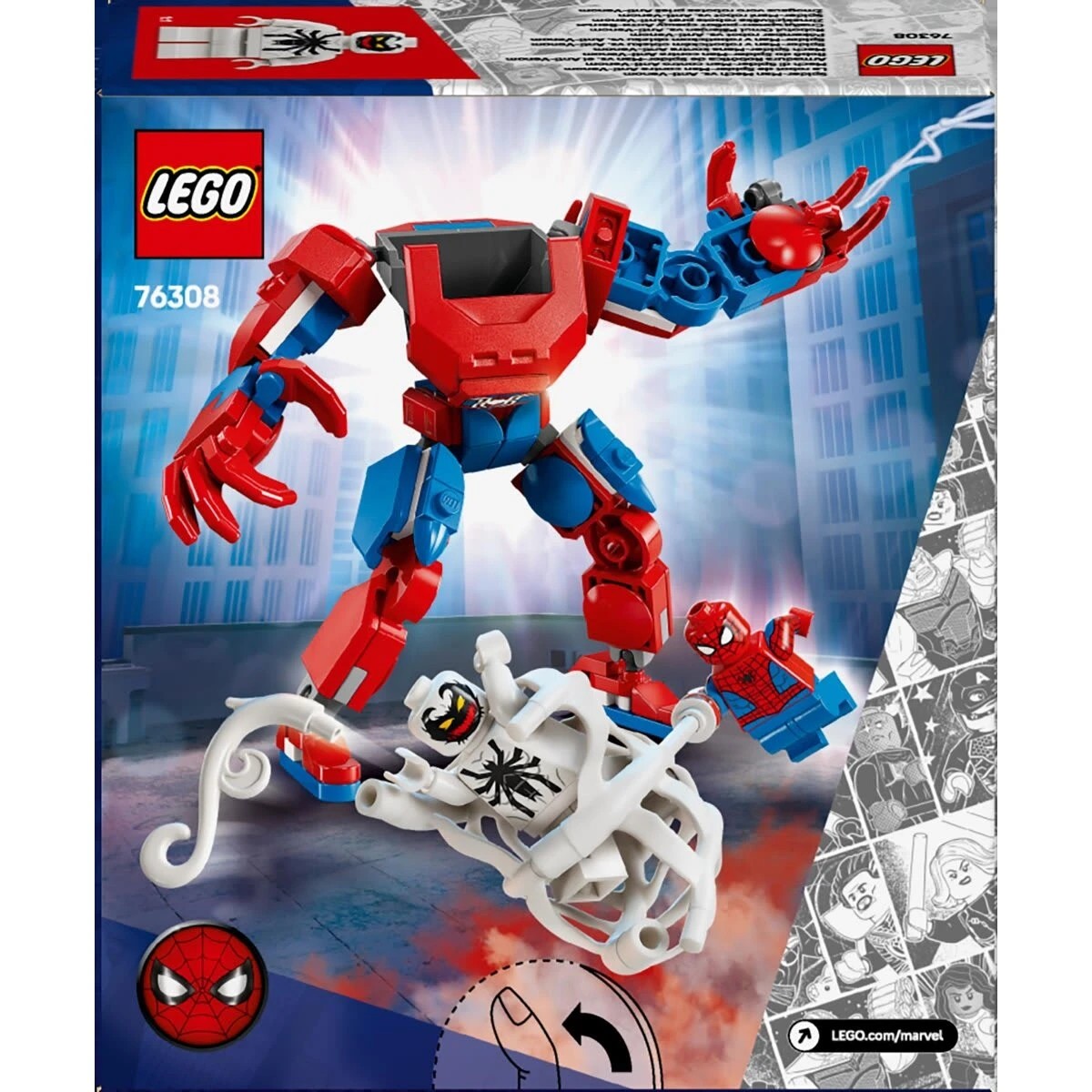 10 LEGO Marvel Spider-Man Mech vs. Anti-Venom 76308, 10 of 10