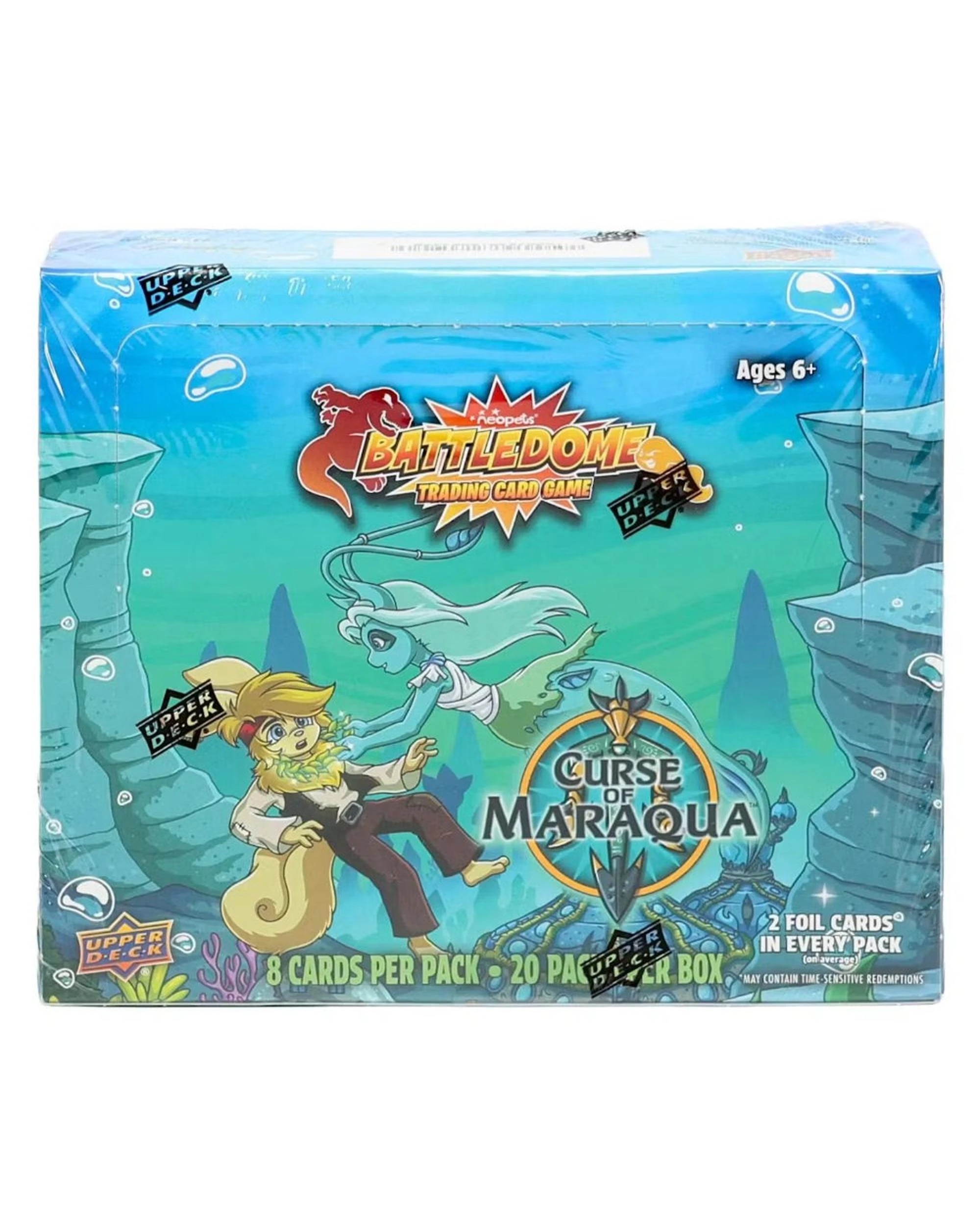 1 Upper Deck Neopets Battledome TCG Curse of Maraqua Booster Box, 1 of 4