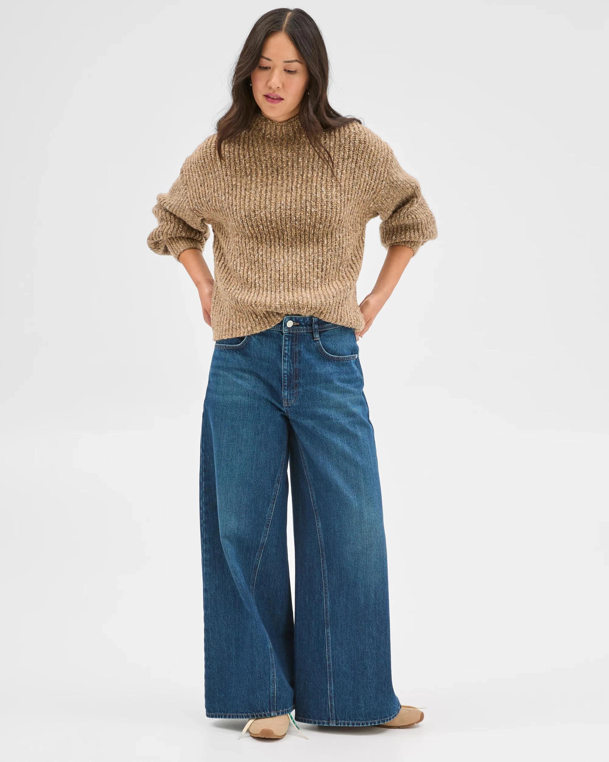 2 Target Woman Twist Yarn High Neck Jumper NATURAL TWIST, 2 of 8