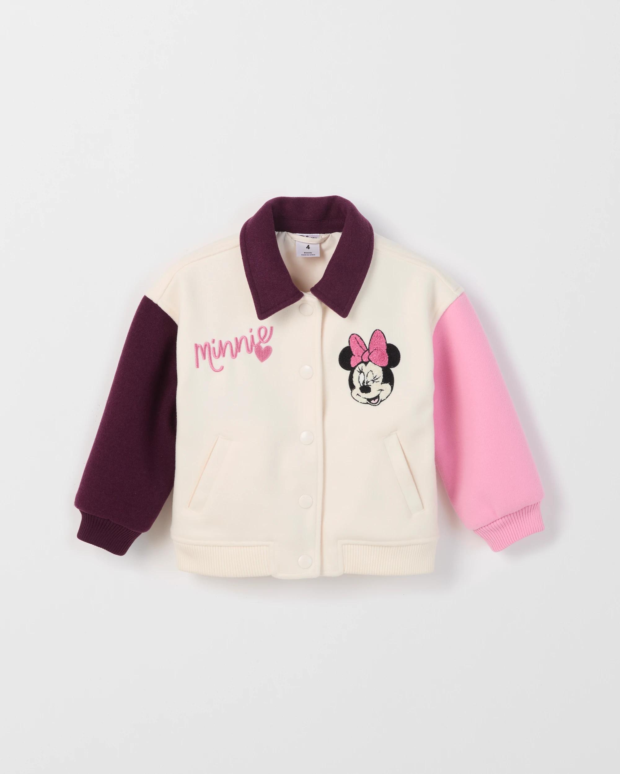 1 Disney Minnie Mouse Long Sleeve Rugby Jacket MULTI, 1 of 3